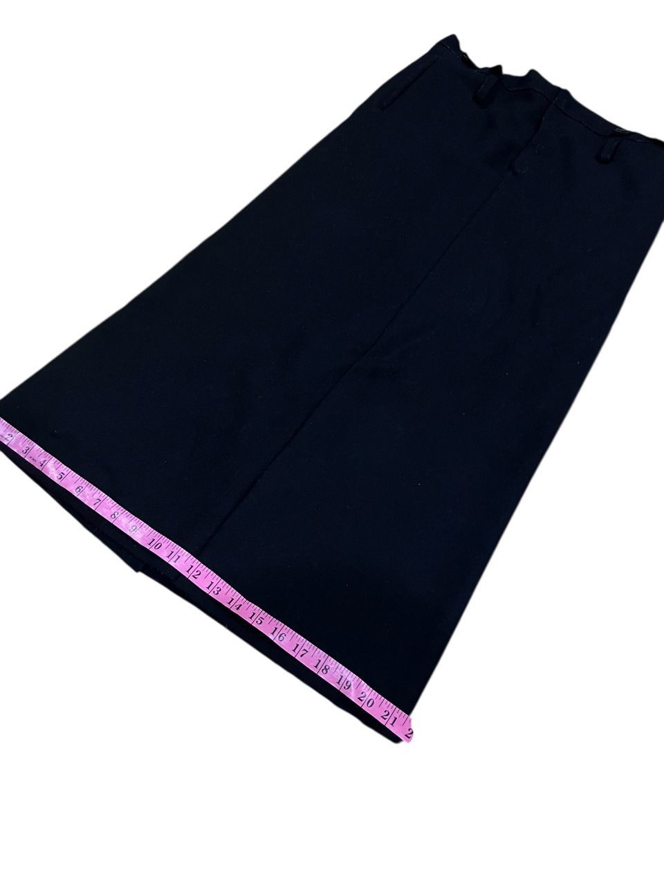 Yohji Yamamoto YOHJI YAMAMOTO WOOL SUSPENDER SKIRT Size 32" / US 10 / IT 46 - 22 Thumbnail