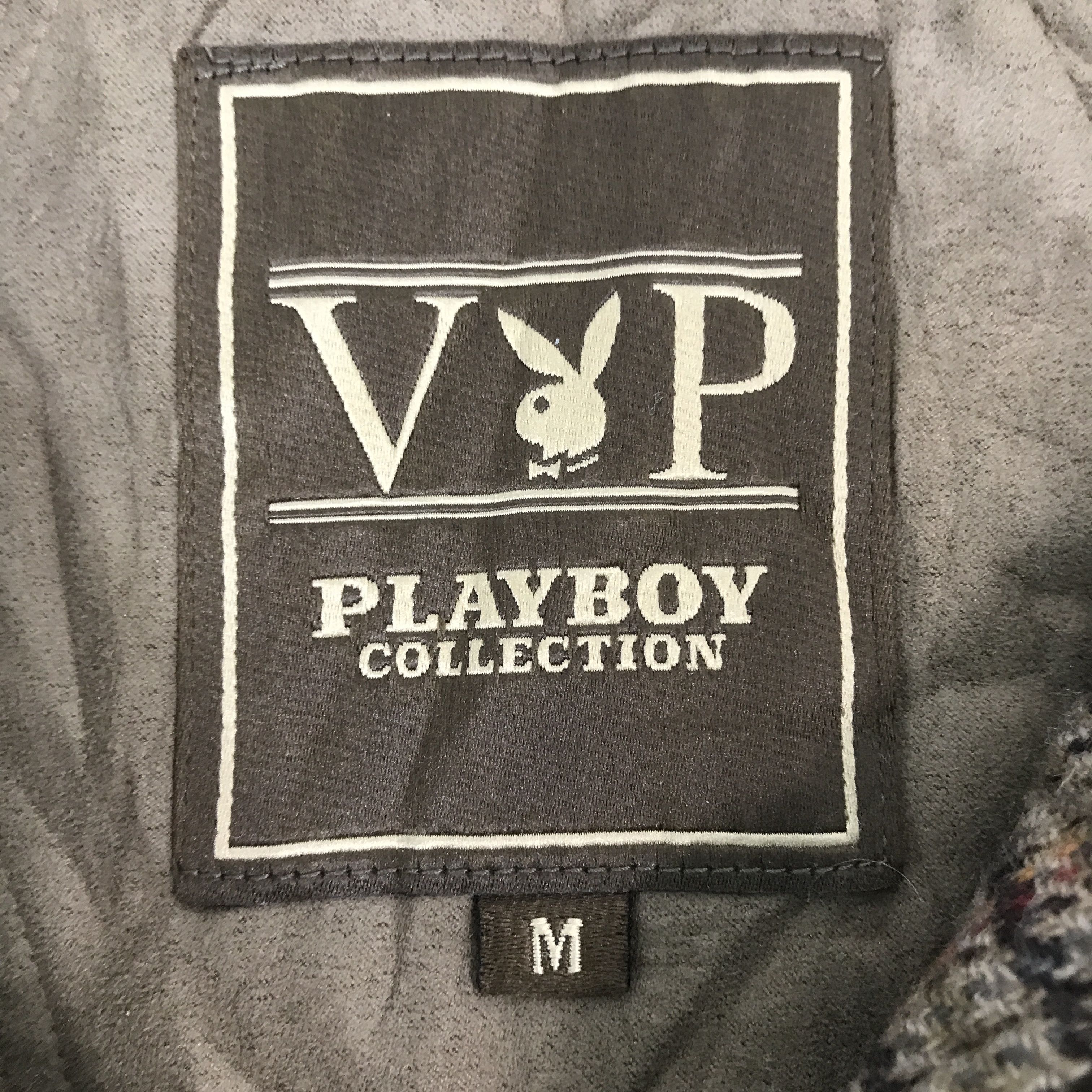 Playboy × Vintage Vintage Playboy Collection Bomber style Brown Jacket Size US M / EU 48-50 / 2 - 12 Thumbnail
