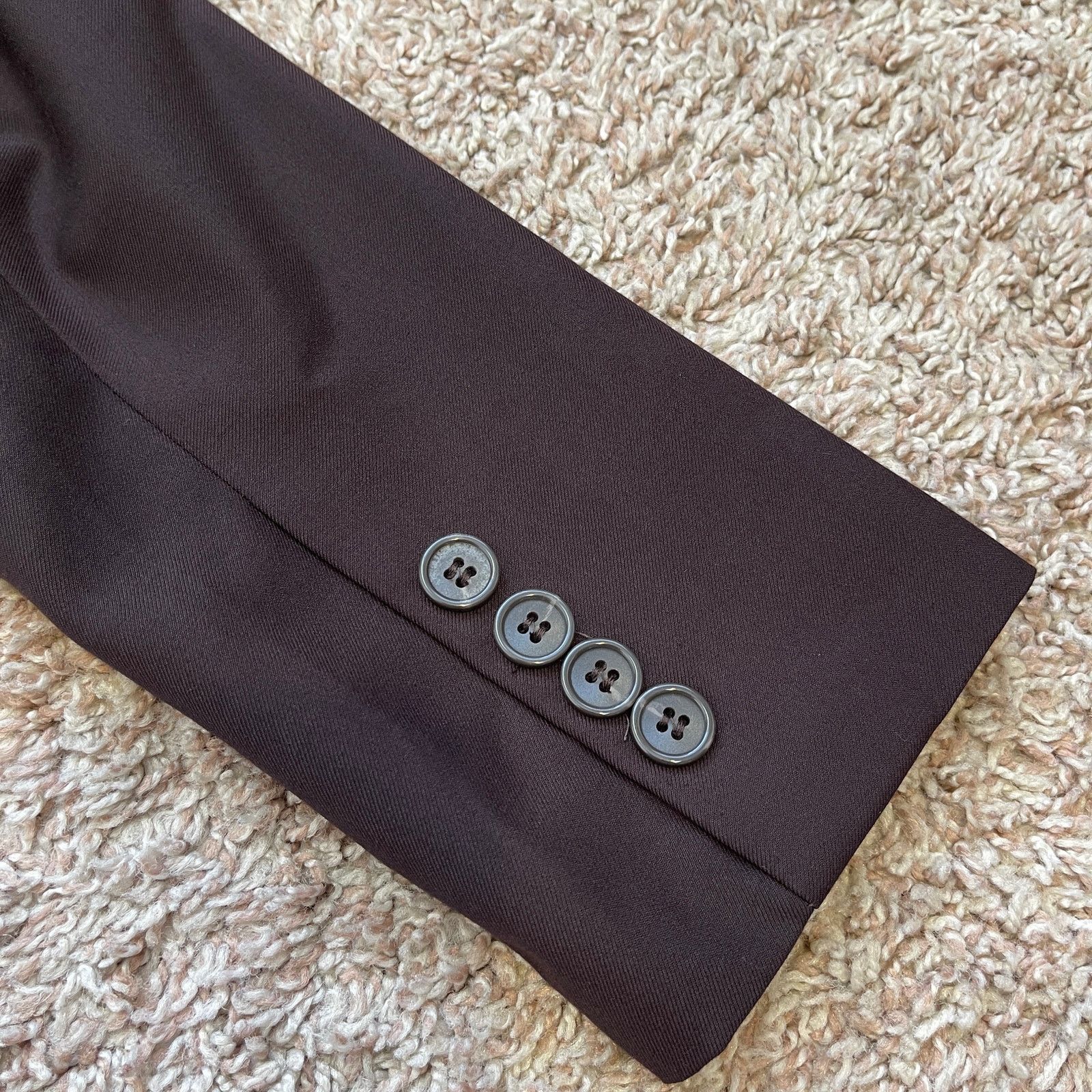 Forever 21 Forever 21 Contemporary Brown Blazer Suit Jacket Pockets XS Size XS / US 0-2 / IT 36-38 - 16 Thumbnail