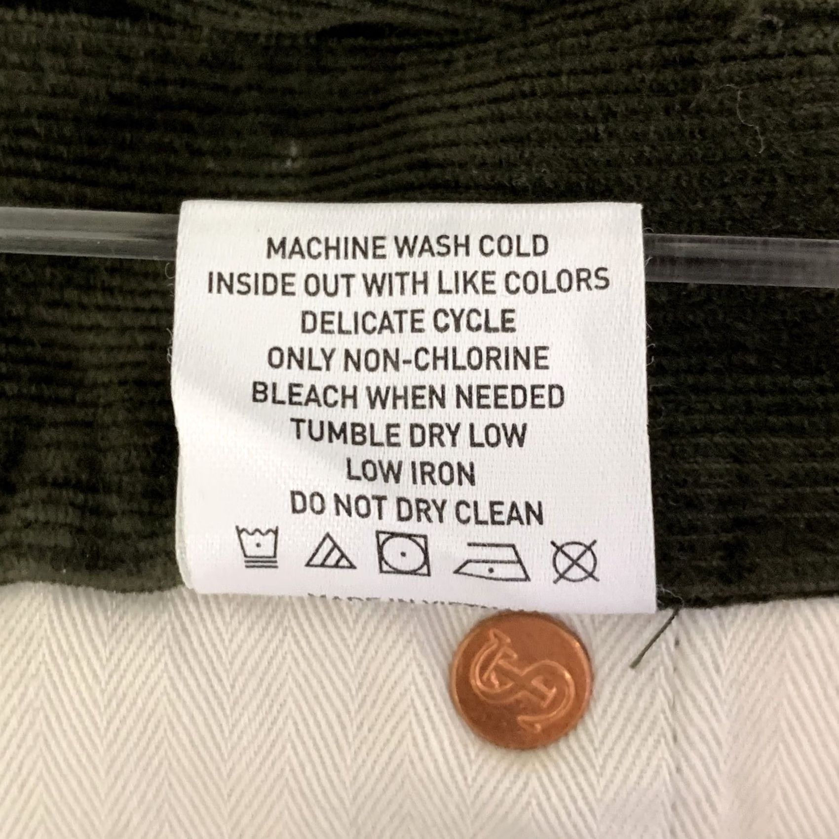 Todd Snyder TODD SNYDER Green Olive Corduroy Cotton Blend Pants Men Size 36 Size US 36 / EU 52 - 7 Thumbnail
