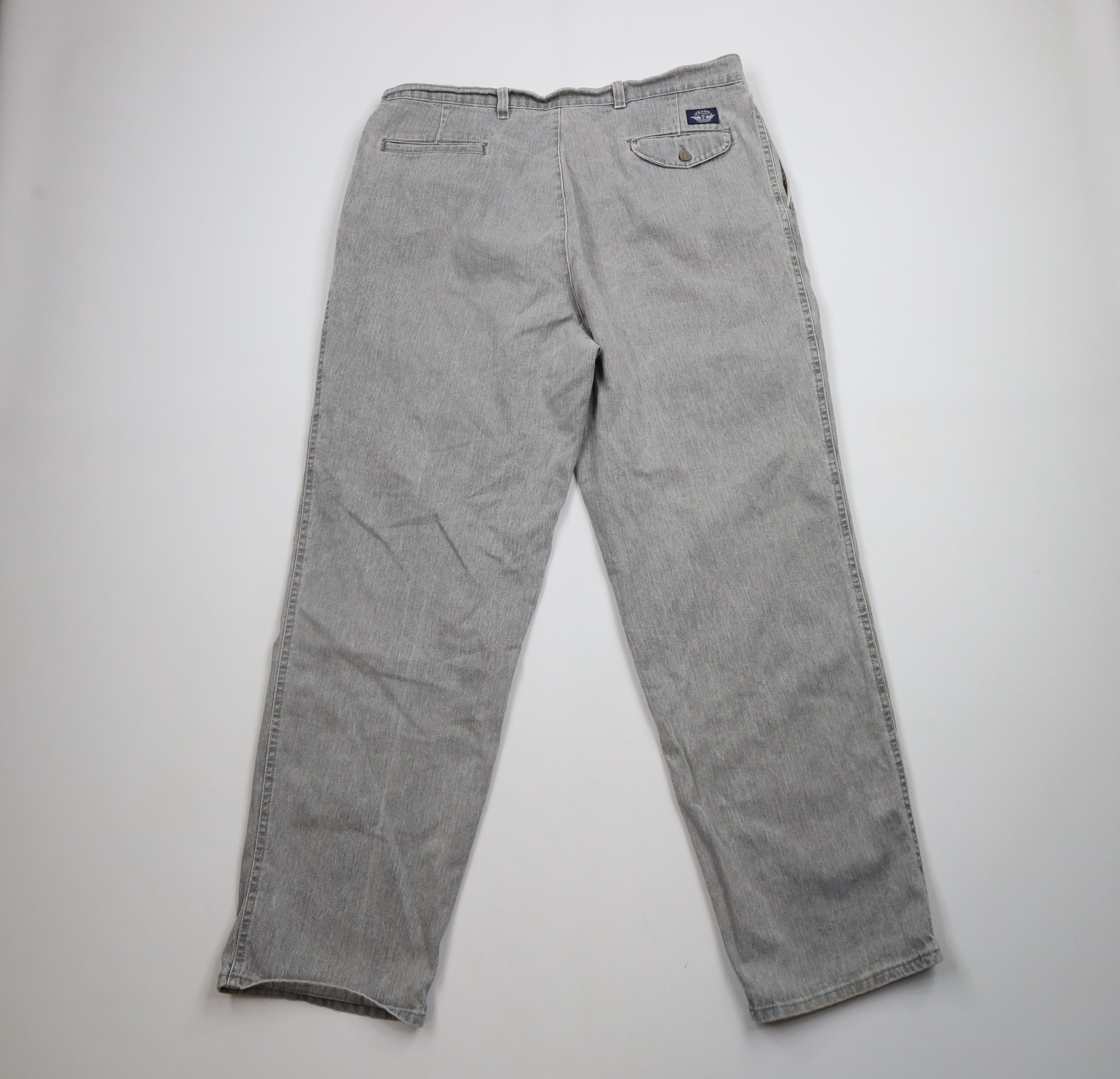 Vintage Vintage 90s Streetwear Baggy Fit Stonewash Jeans Gray USA Size US 38 / EU 54 - 9 Thumbnail