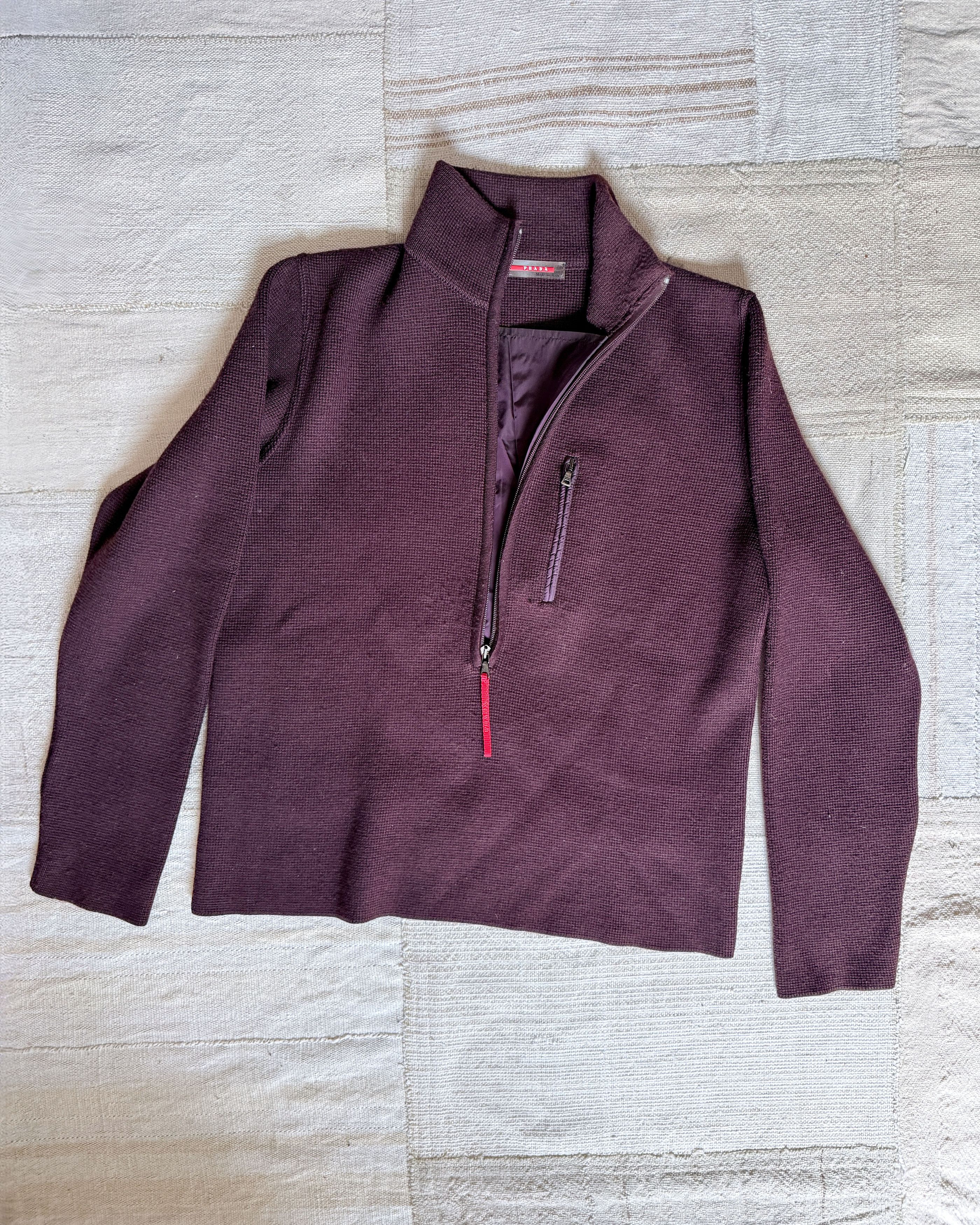 Prada PRADA SPORT ZIP-UP SWEATER Size US L / EU 52-54 / 3 - 2 Thumbnail