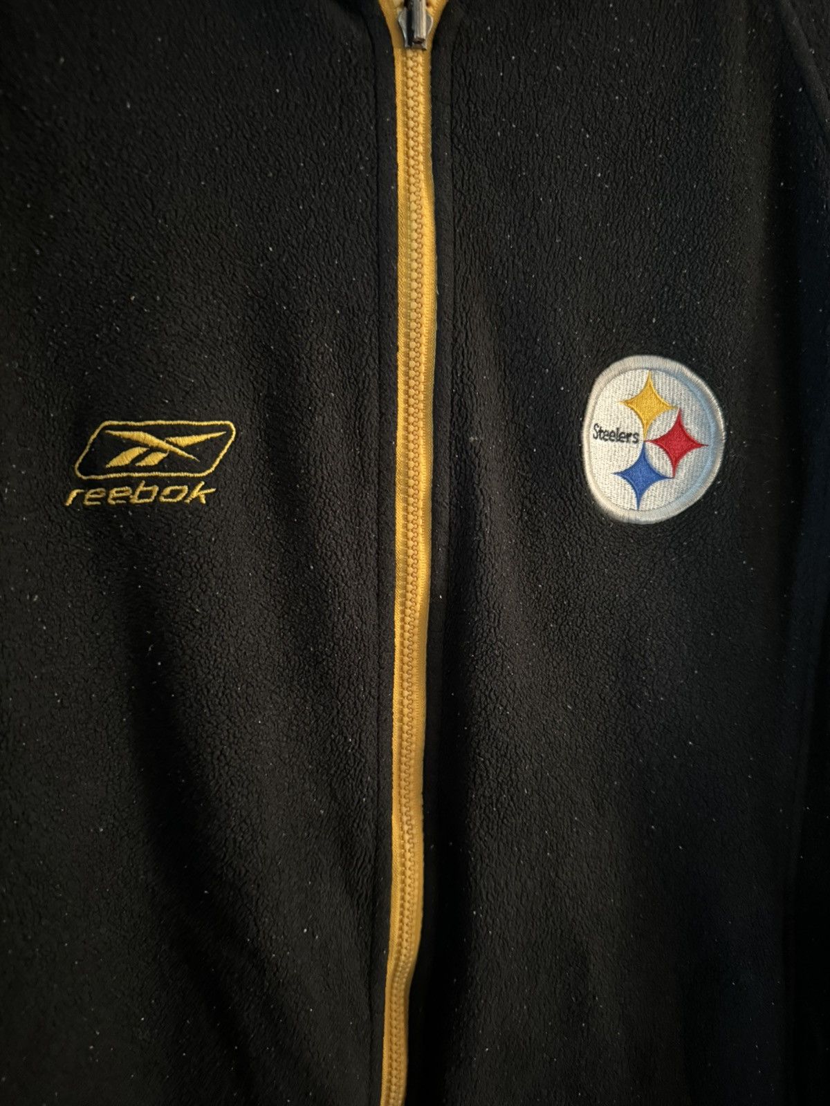 NFL × Reebok × Vintage Reebok NFL Steelers Reversible Jacket Vintage Size US L / EU 52-54 / 3 - 3 Thumbnail
