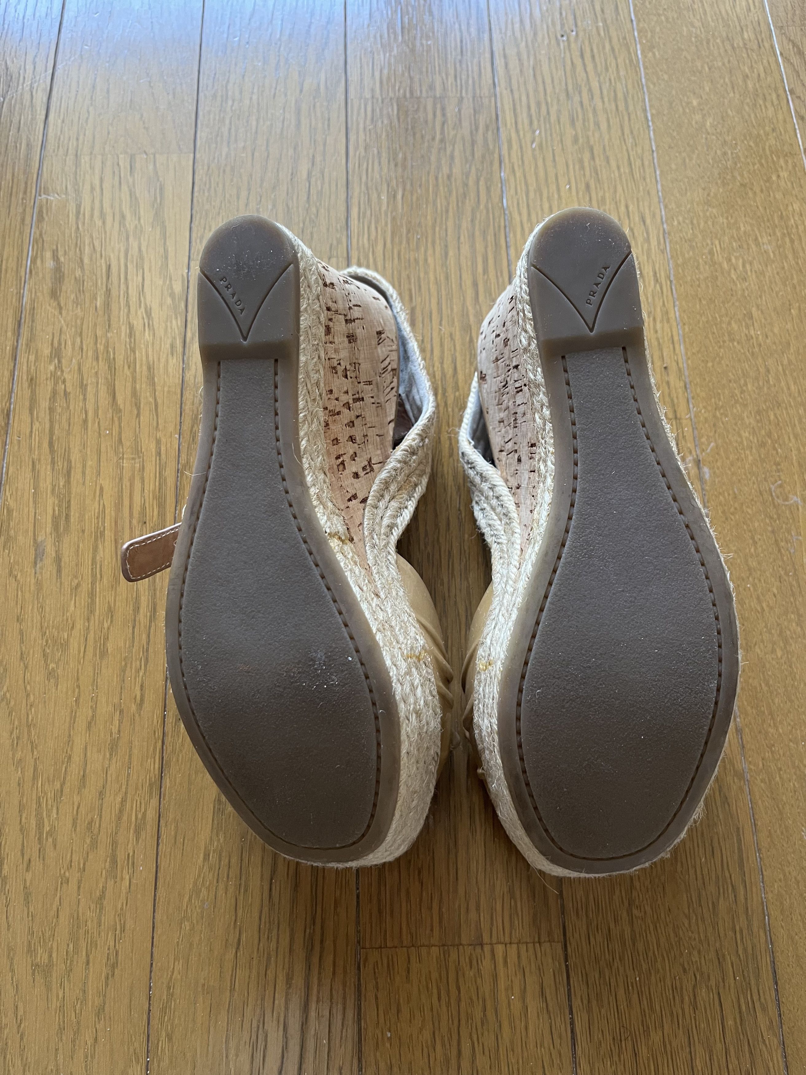 Prada Vintage Prada brown wedges with bows from iconic Linea Rossa Size US 6.5 / IT 36.5 - 5 Thumbnail