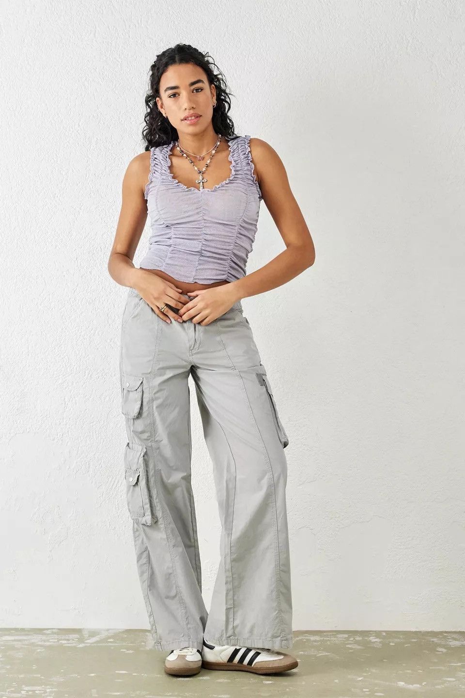 Bdg × Urban Outfitters Y2K Multi-Pocket Cargo Pants Size 24" / US 00 / IT 34 - 2 Thumbnail