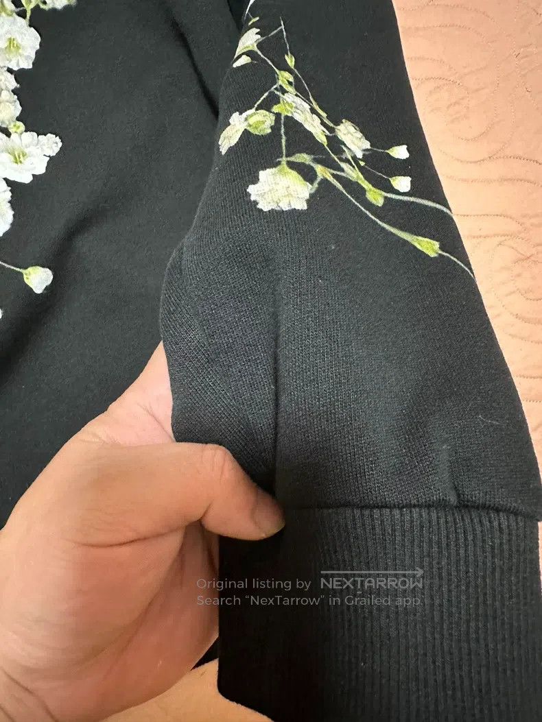 Givenchy Givenchy Jasmine Floral Starry Hoodie Size US L / EU 52-54 / 3 - 3 Thumbnail