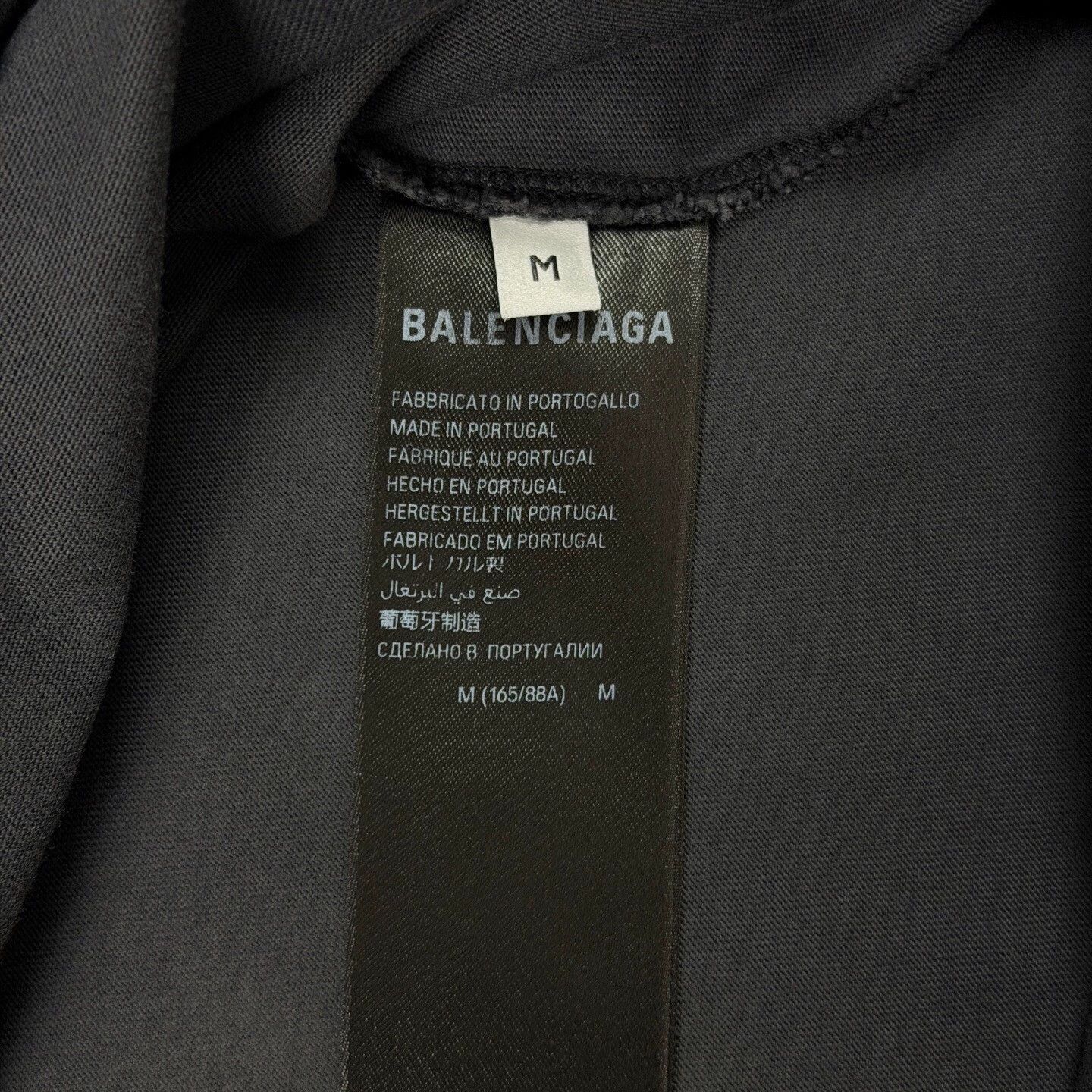 Balenciaga Balenciaga Black Tape Slogan SS M Size US M / EU 48-50 / 2 - 4 Thumbnail