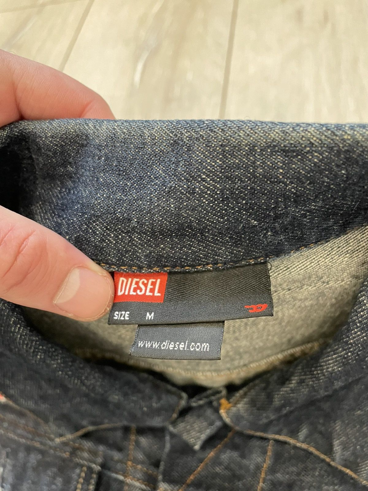 Diesel × Harley Davidson × Vintage Woman's Vintage Diesel Patches denim Jacket Harley-Davidson Size M / US 6-8 / IT 42-44 - 6 Thumbnail
