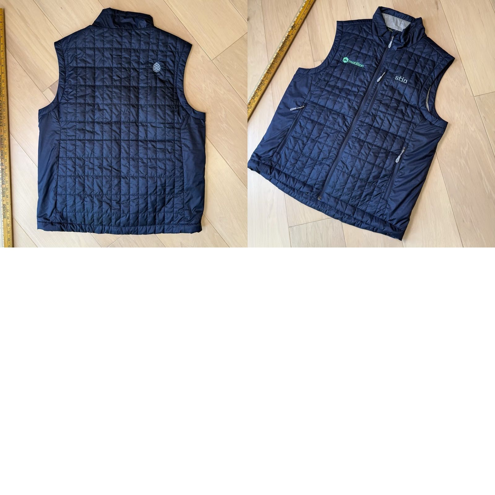 Vintage Stio Azura Insulated Vest Large Blue Full Zip Lightweight Outerwear NWT Vest Men Regular Size L Blue Size US L / EU 52-54 / 3 - 8 Thumbnail