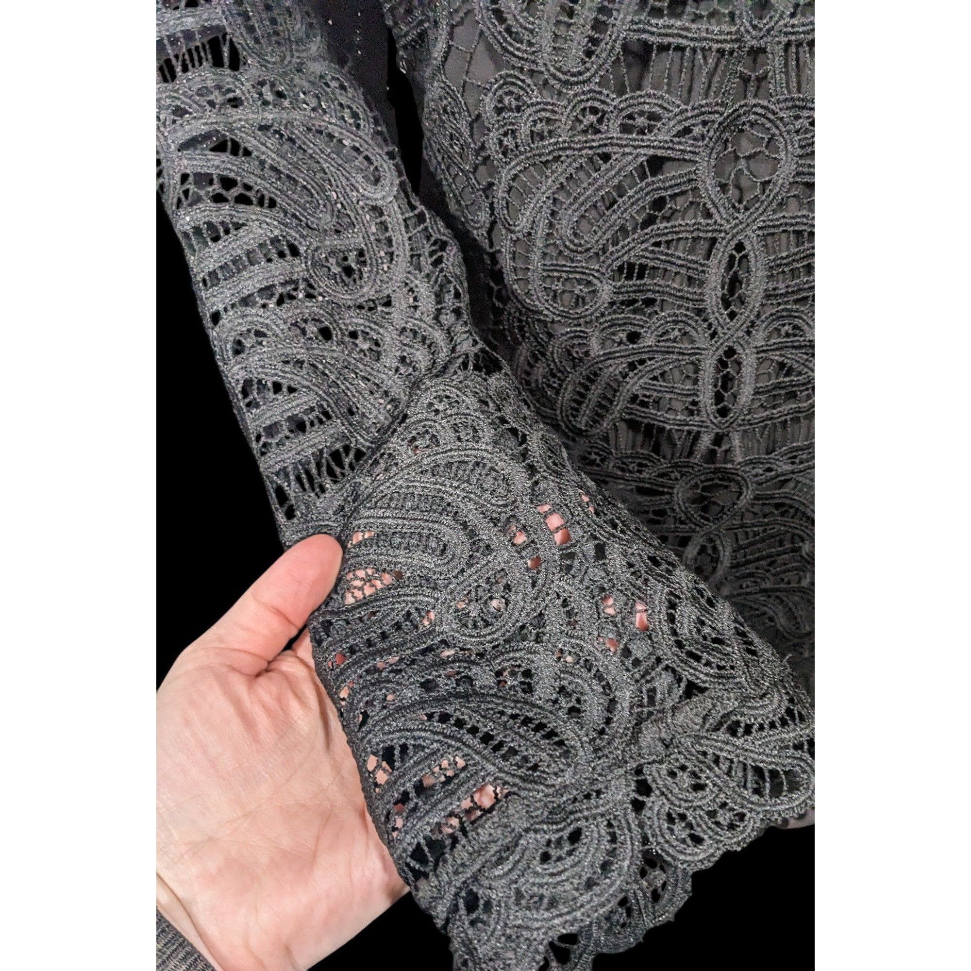 Other Tularosa Gothic Matilda Lace Mock Neck Shift Dress Size Smal Size S / US 4 / IT 40 - 7 Thumbnail