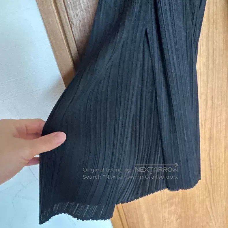Issey Miyake Issey Miyake Wide-leg Straight Pants Size 26" / US 2 / IT 38 - 5 Thumbnail