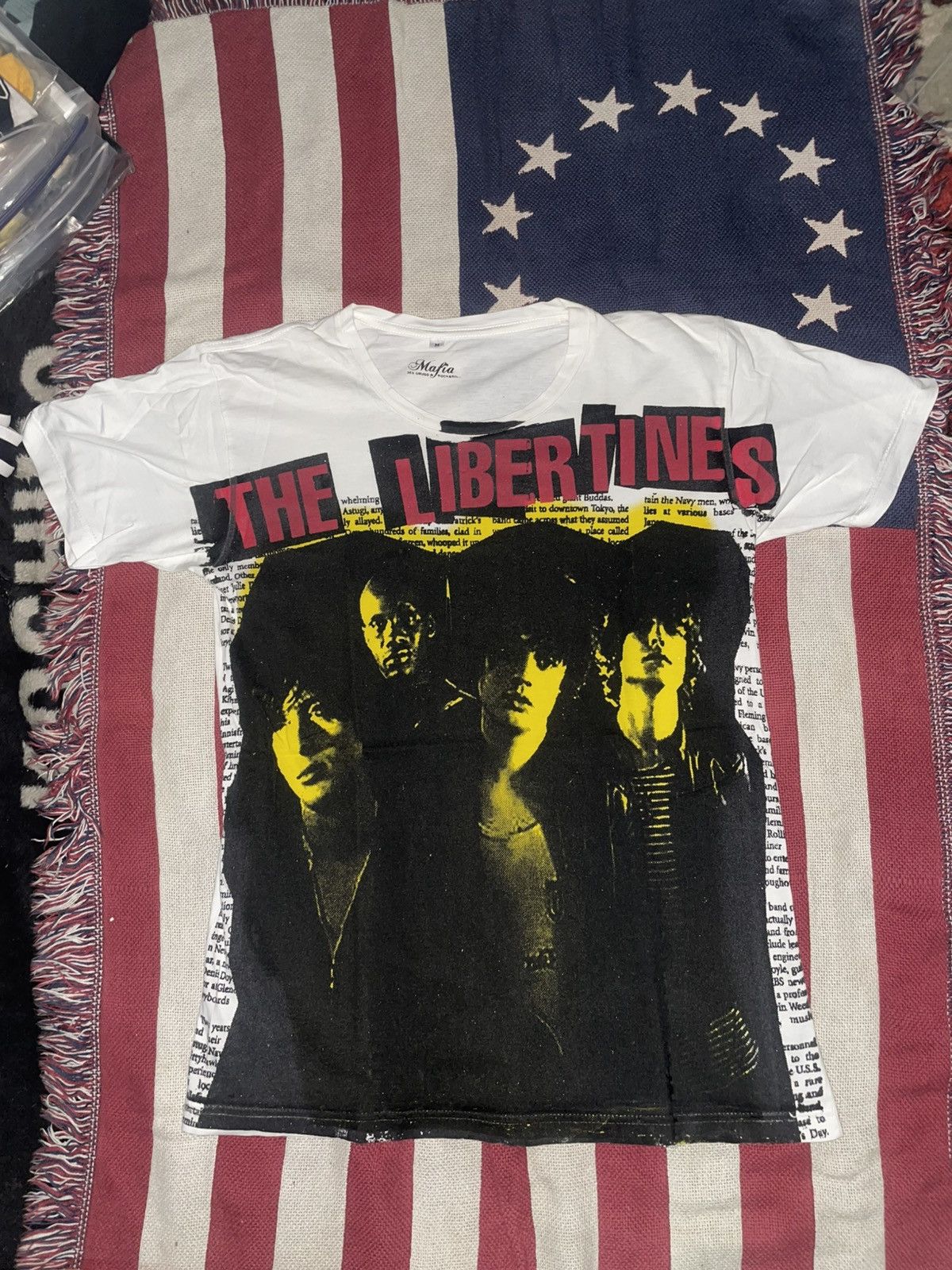 Band Tees tshirt the libertines over print Size US S / EU 44-46 / 1 - 1 Thumbnail