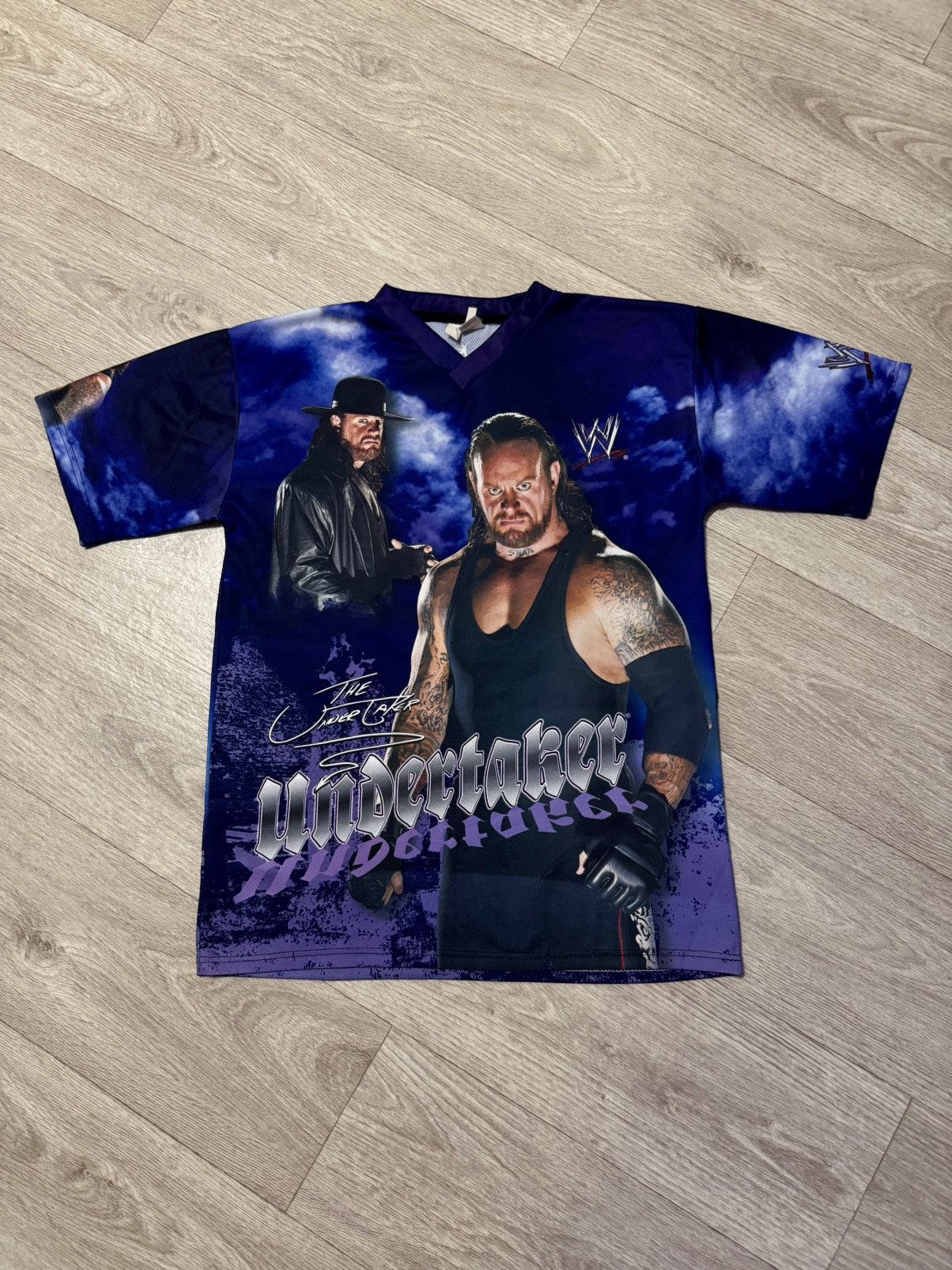 WWE 🔷Vintage WWE The Undertaker Jersey 2000s🔷 Size US M / EU 48-50 / 2 - 1 Thumbnail