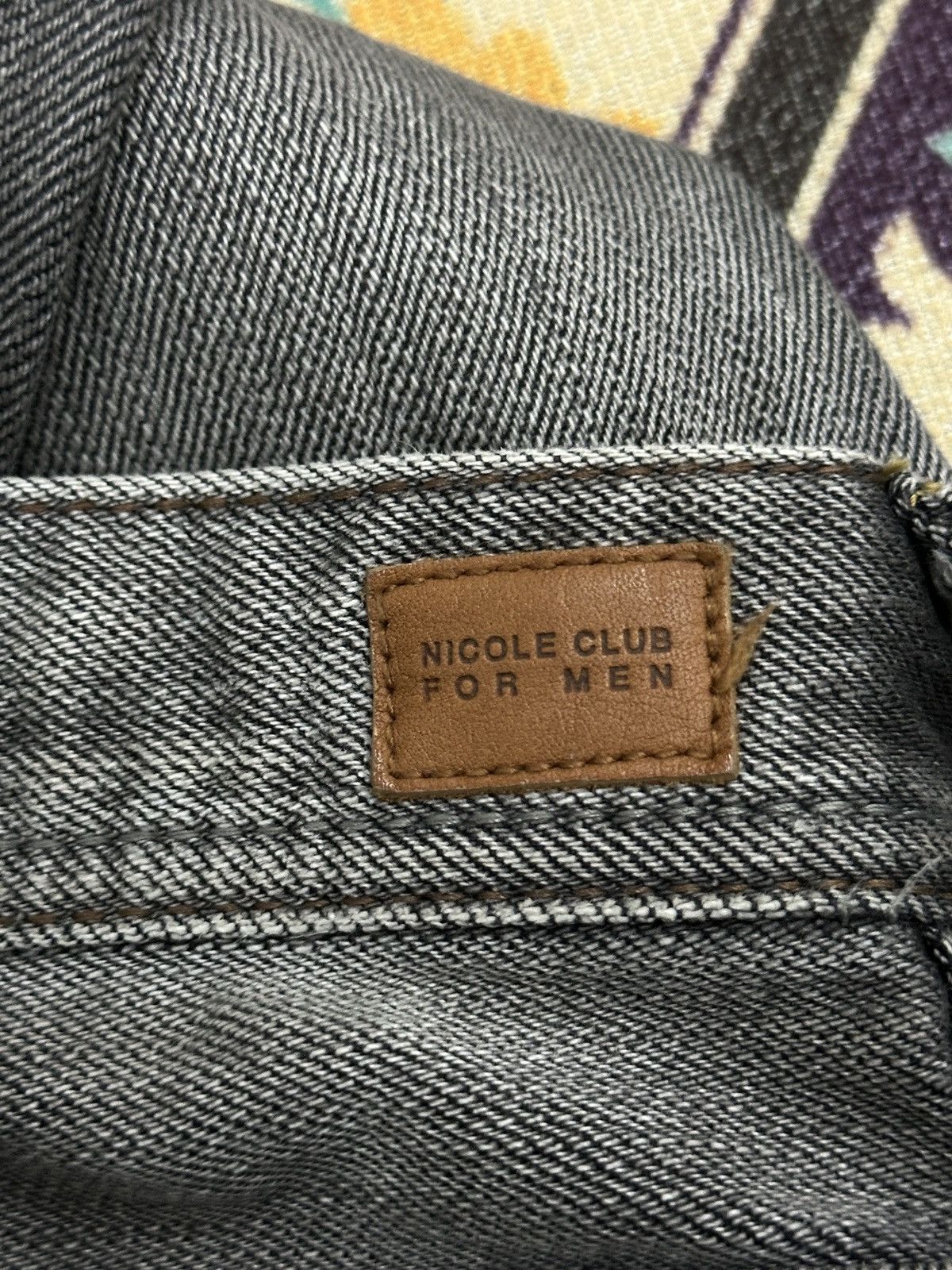 Nicole Club Nicole Club For Men Whiskers Flare Claw Mark Flare Jeans Size US 29 - 10 Thumbnail