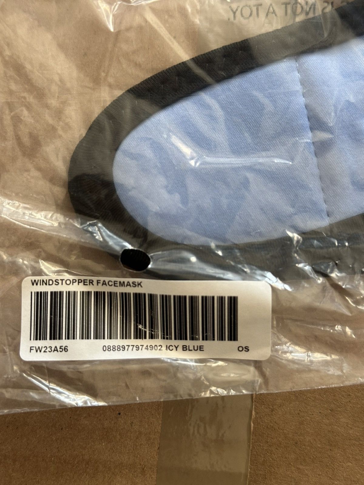 Supreme Supreme Windstopper Facemask Shiesty Blue Facemask Size ONE SIZE - 4 Thumbnail