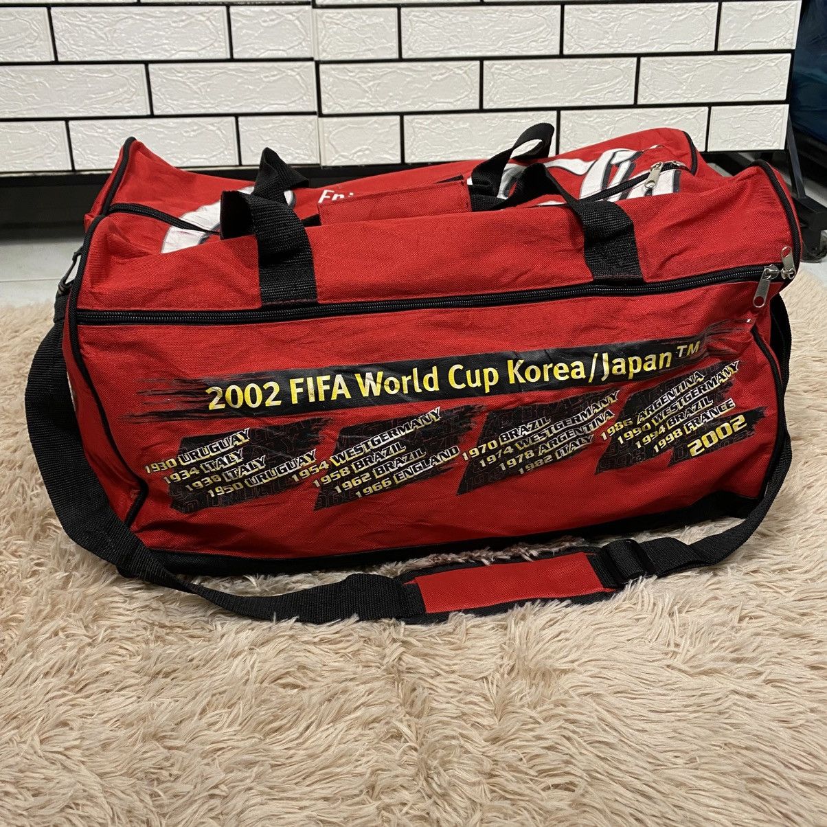Japanese Brand 📌Vintage Medium Shoulder Bag Travel Coca Cola Big Logo Size ONE SIZE - 3 Thumbnail