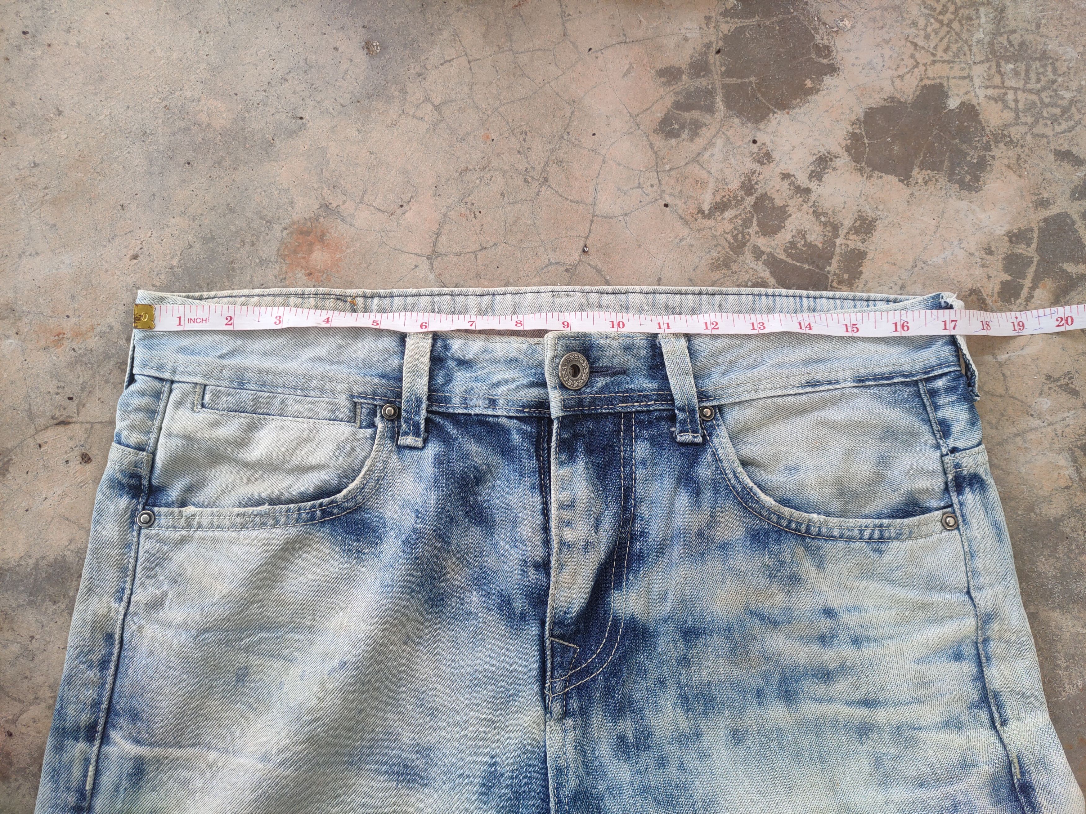 Vision Streetwear SICK💥 # VINTAGE AVH FADED RIPPED DISTRESSED JEANS PANTS Size US 34 / EU 50 - 7 Thumbnail