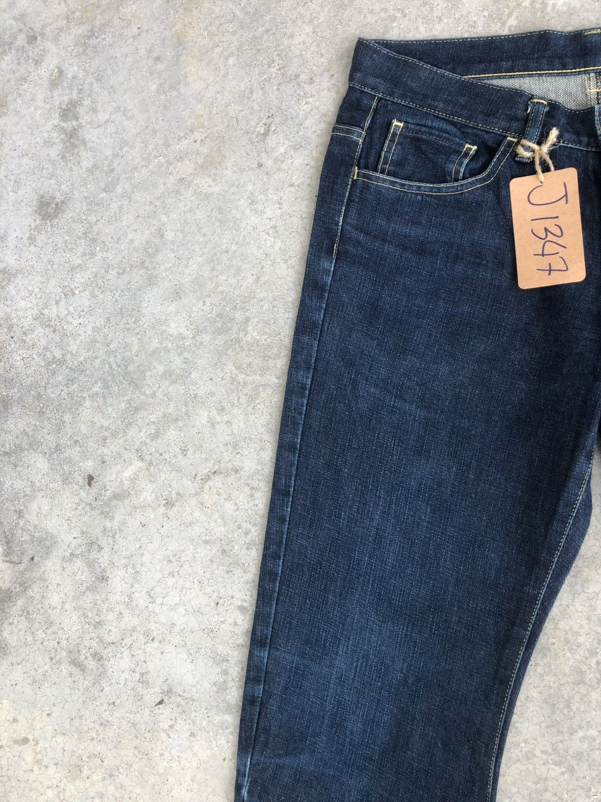 If Six Was Nine Japanese WJK Flared Jeans Bootcut Distressed J Cut Size US 31 - 4 Thumbnail
