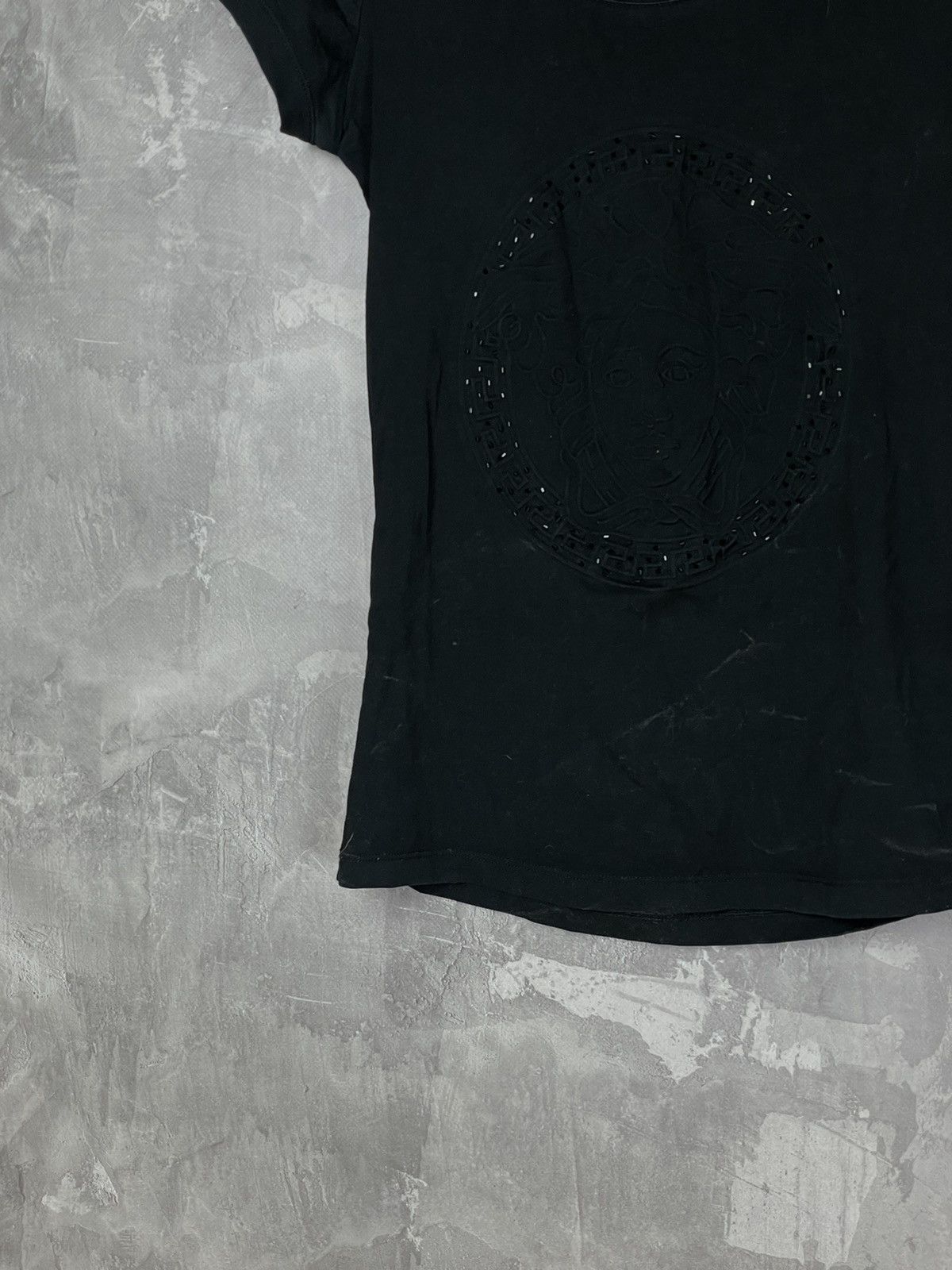 Versace × Vintage VINTAGE VERSACE Y2K BLACK TANK TOP Size M / US 6-8 / IT 42-44 - 5 Thumbnail