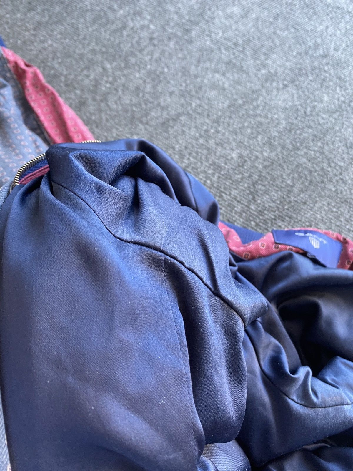 Gant 🔥Gant Luxury Designer Blue Bomber Jacket s Size US S / EU 44-46 / 1 - 11 Thumbnail