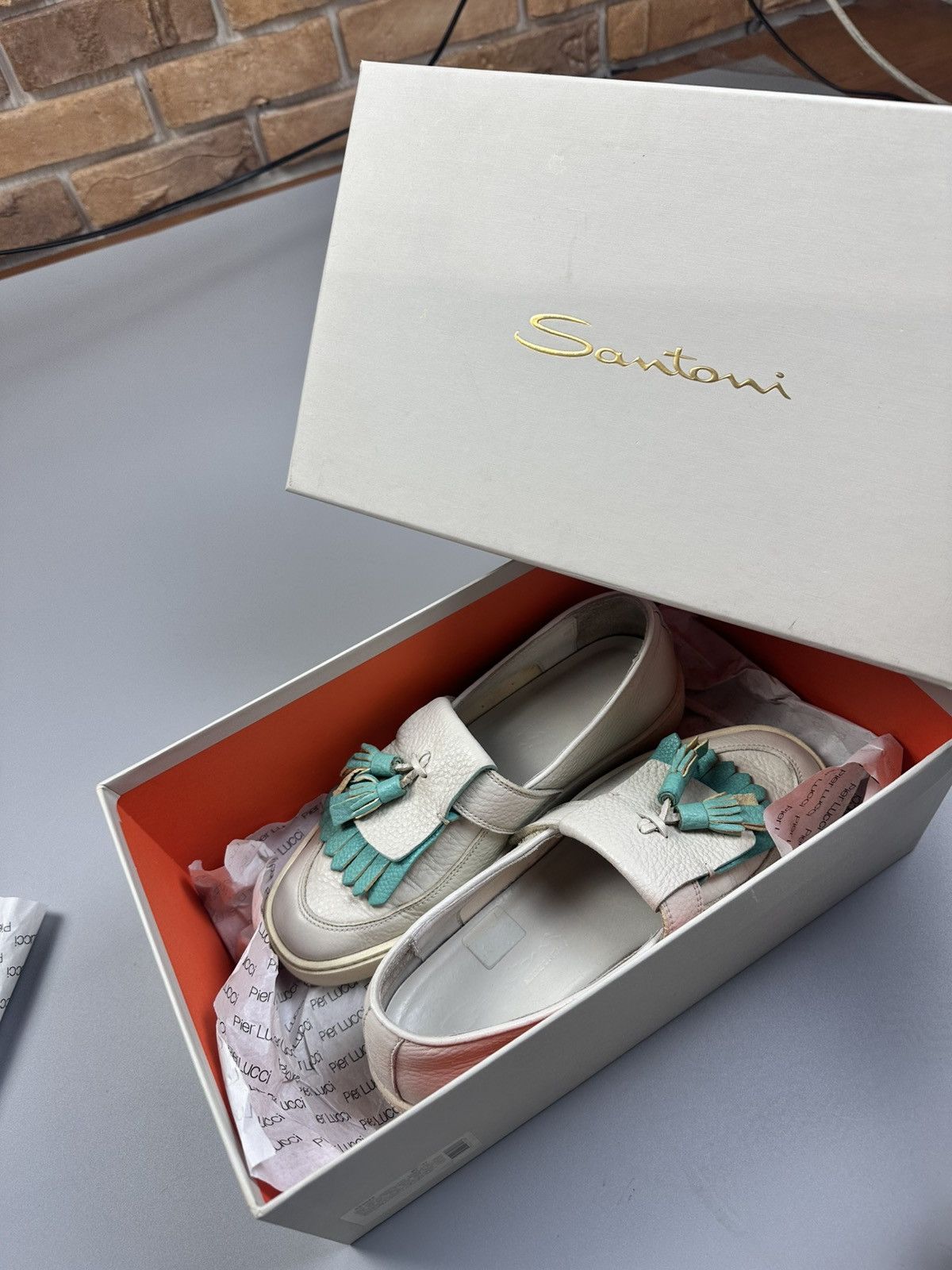 Santoni Santoni leather loafers Size US 8 / IT 38 - 2 Thumbnail