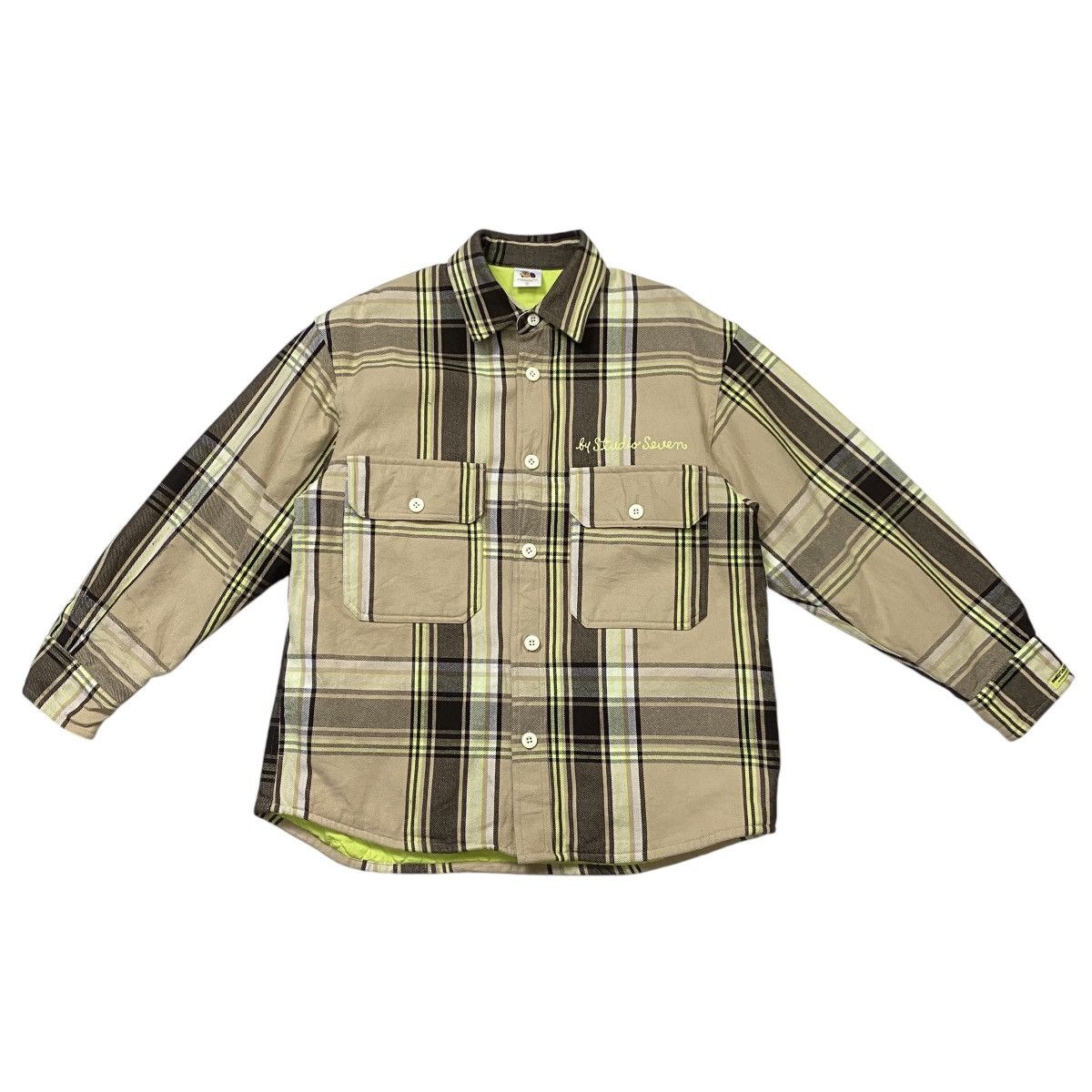 Japanese Brand × Studio Seven Honest College quilted flannel Size US L / EU 52-54 / 3 - 5 Thumbnail