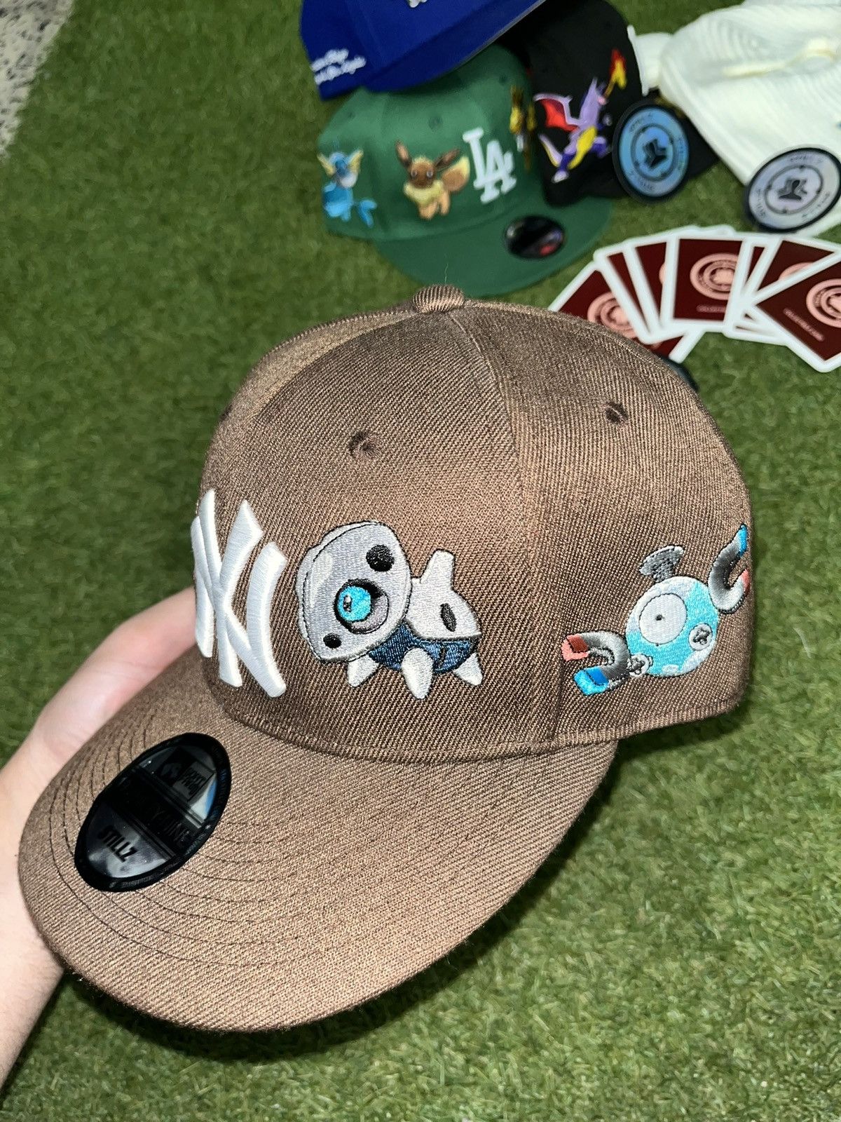 Pokemon Stillz x slumpy Pokémon steel hat Size ONE SIZE - 2 Thumbnail