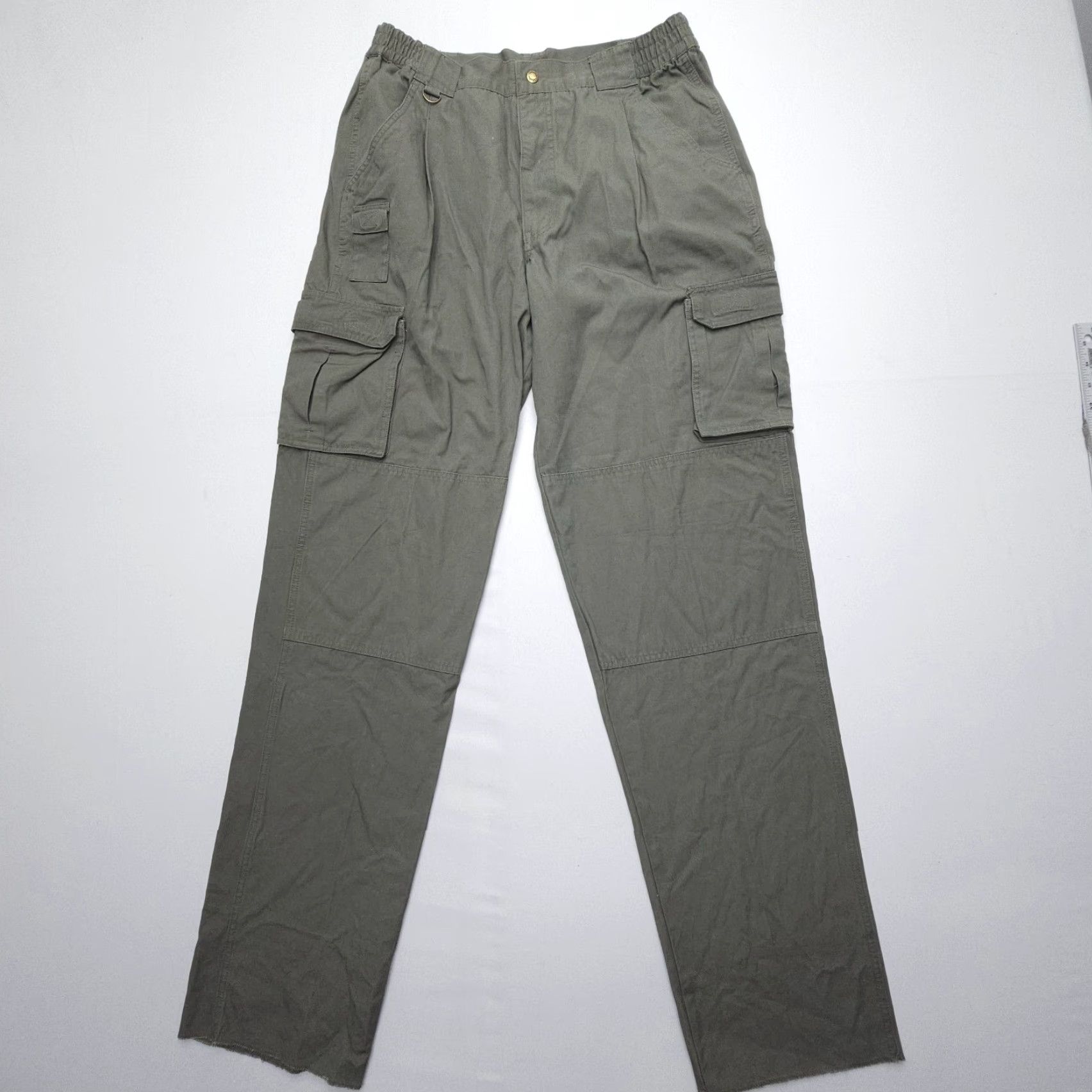 Vintage Cabela's Canvas Cargo Utility Pants Mens 38 x 37 Hunting Field Bush Double Knee Size US 38 / EU 54 - 2 Thumbnail