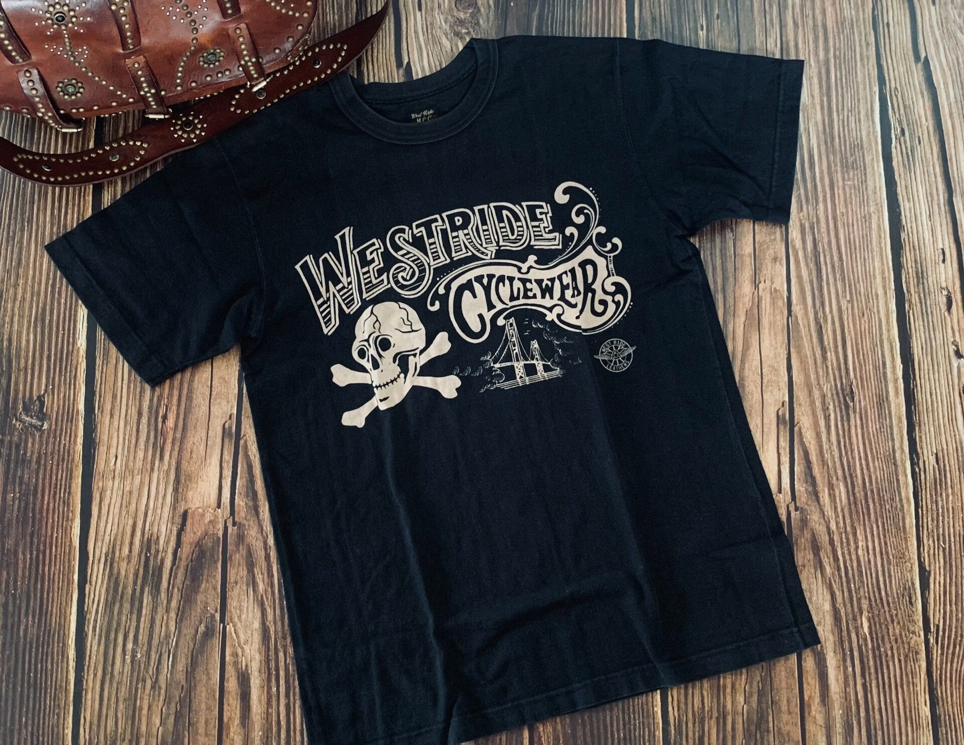 WEST RIDE Westride Graphic T-Shirt with Skull Design Size US XXS / EU 40 - 1 Thumbnail