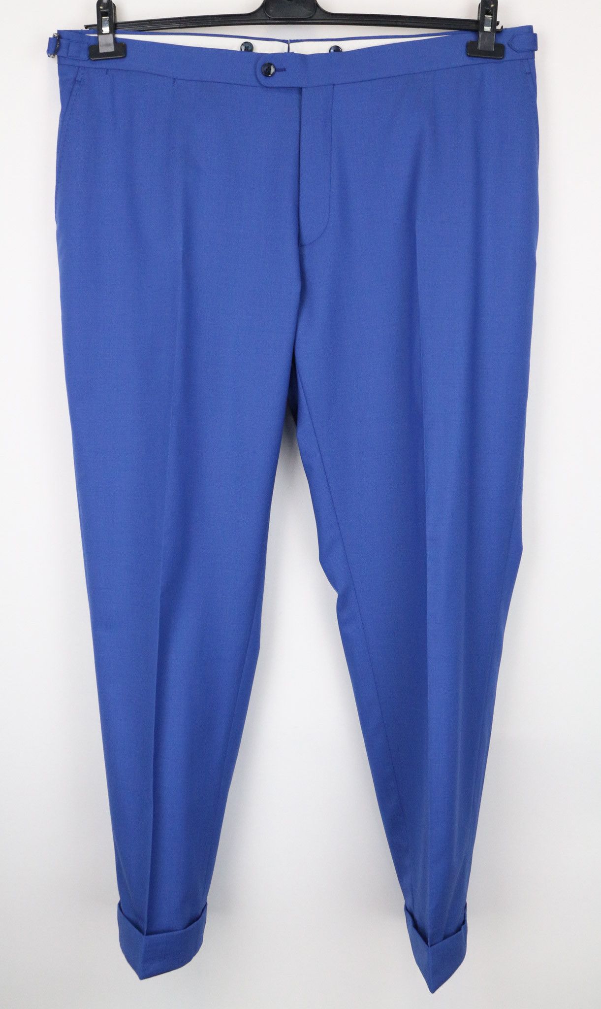 Suitsupply UK50R Blue Wool Waistcoat Suit 74765 Size 50R - 3 Thumbnail