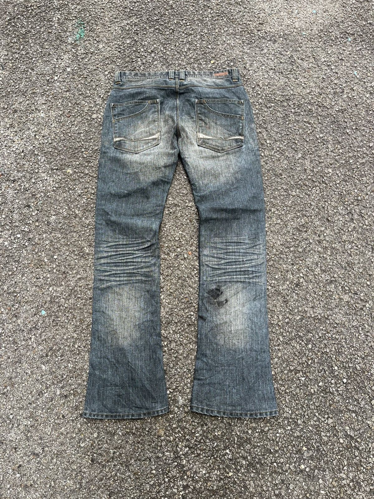Hysteric Glamour FLARE JEANS NICOLE CLUB FOR MEN CLAWMARK BOOT CUT LOW RISE Size US 30 / EU 46 - 10 Thumbnail