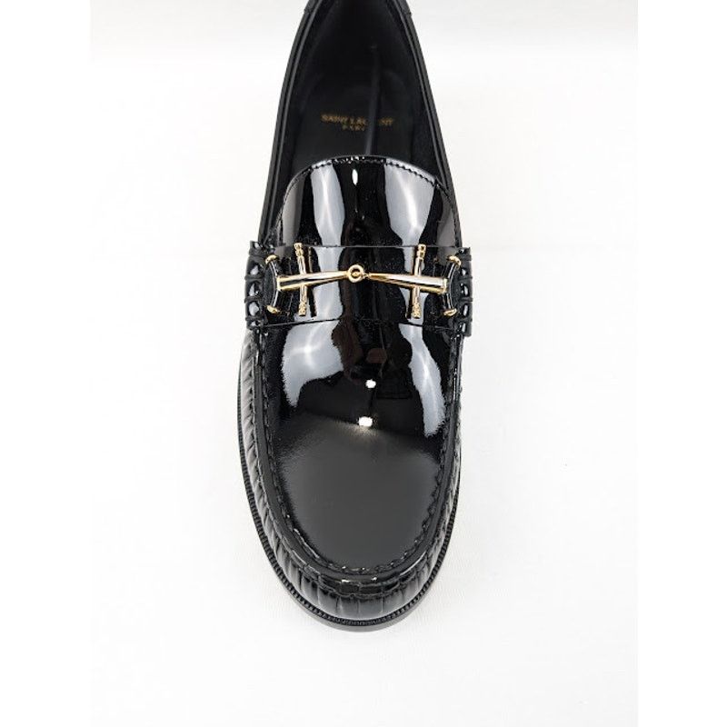 Saint Laurent Paris o1rshd1 Le Loafers 15 in Nero Size US 11 / EU 44 - 6 Thumbnail