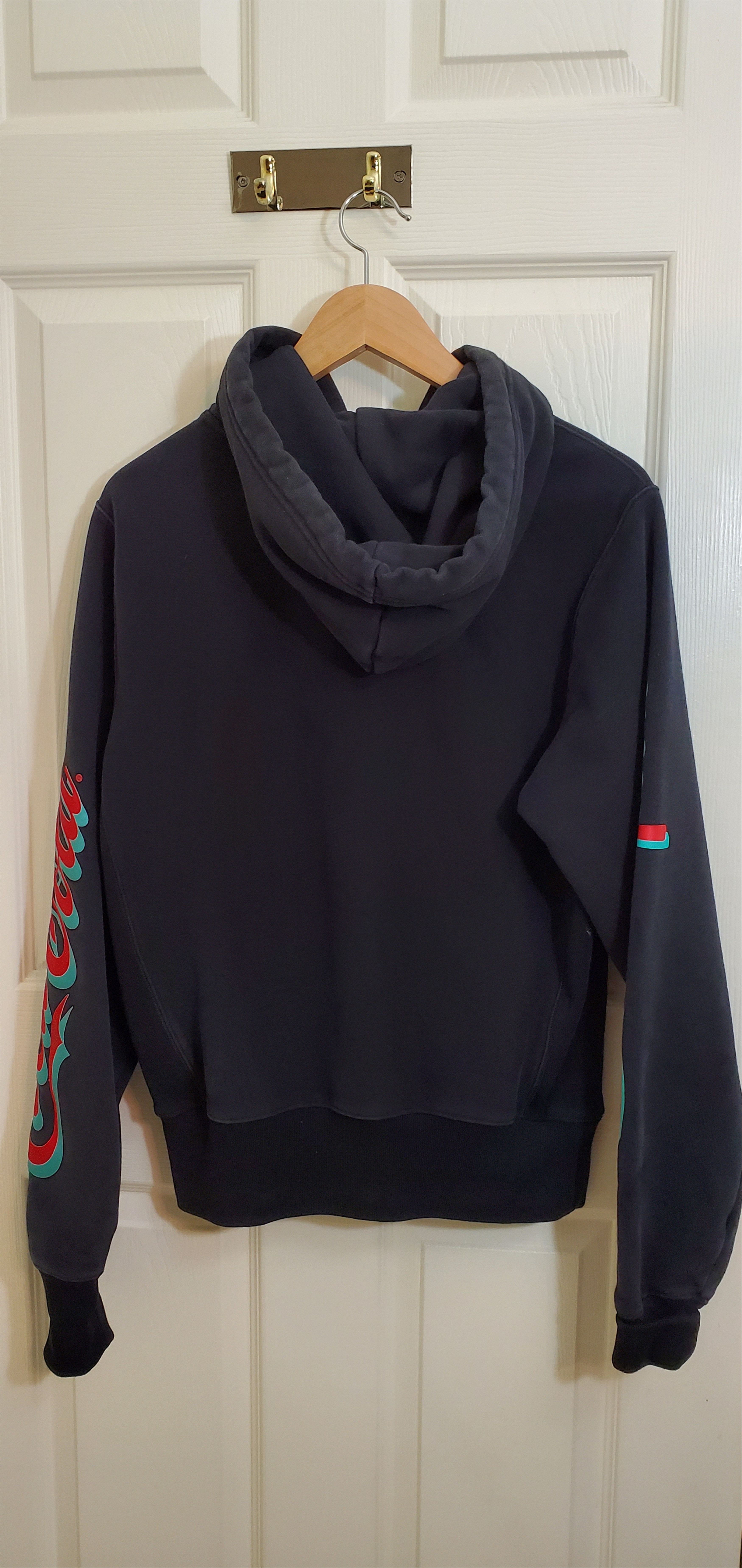 Champion × Coca Cola Champion Reverse Weave Black Coca Cola Hooded Pullover Size US S / EU 44-46 / 1 - 4 Thumbnail