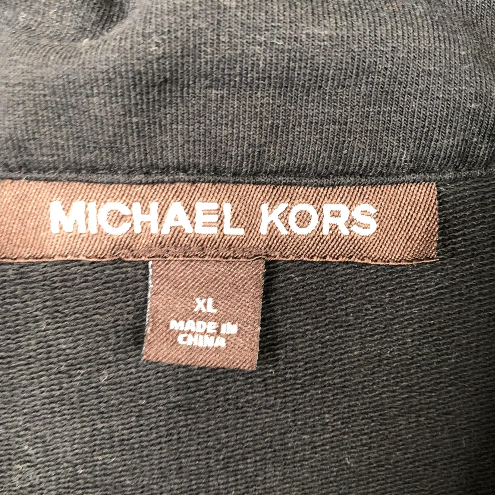 Michael Kors Michael Kors Jacket Mens XL Black Quilted Nylon Front Knit Bomber Full Zip Size US XL / EU 56 / 4 - 3 Thumbnail