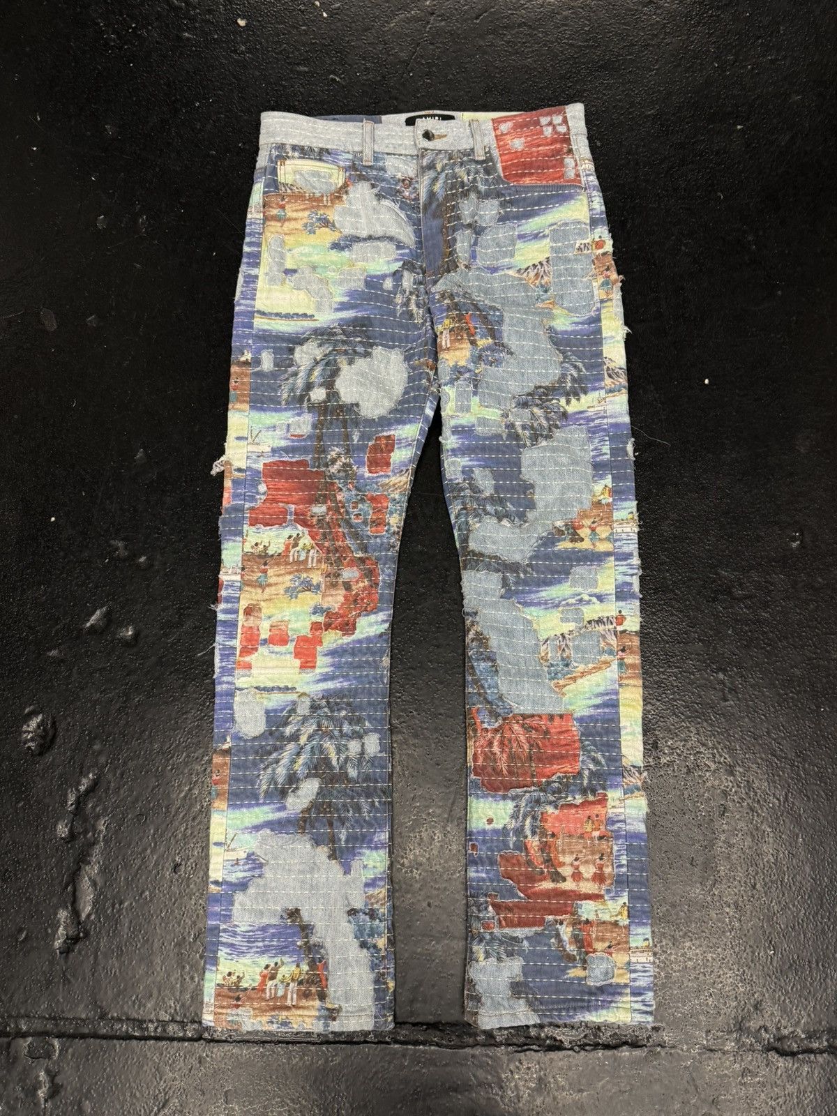 Amiri Amiri Aloha Boro Denim Size US 29 - 1 Thumbnail