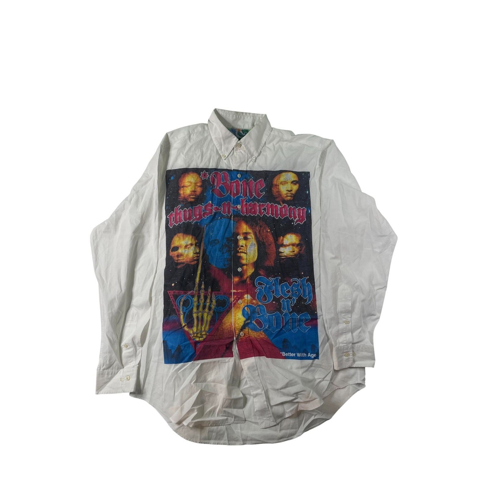 Better With Age Better With Age 'Flesh And Bone' Button Up Size L / US 10 / IT 46 - 1 Thumbnail