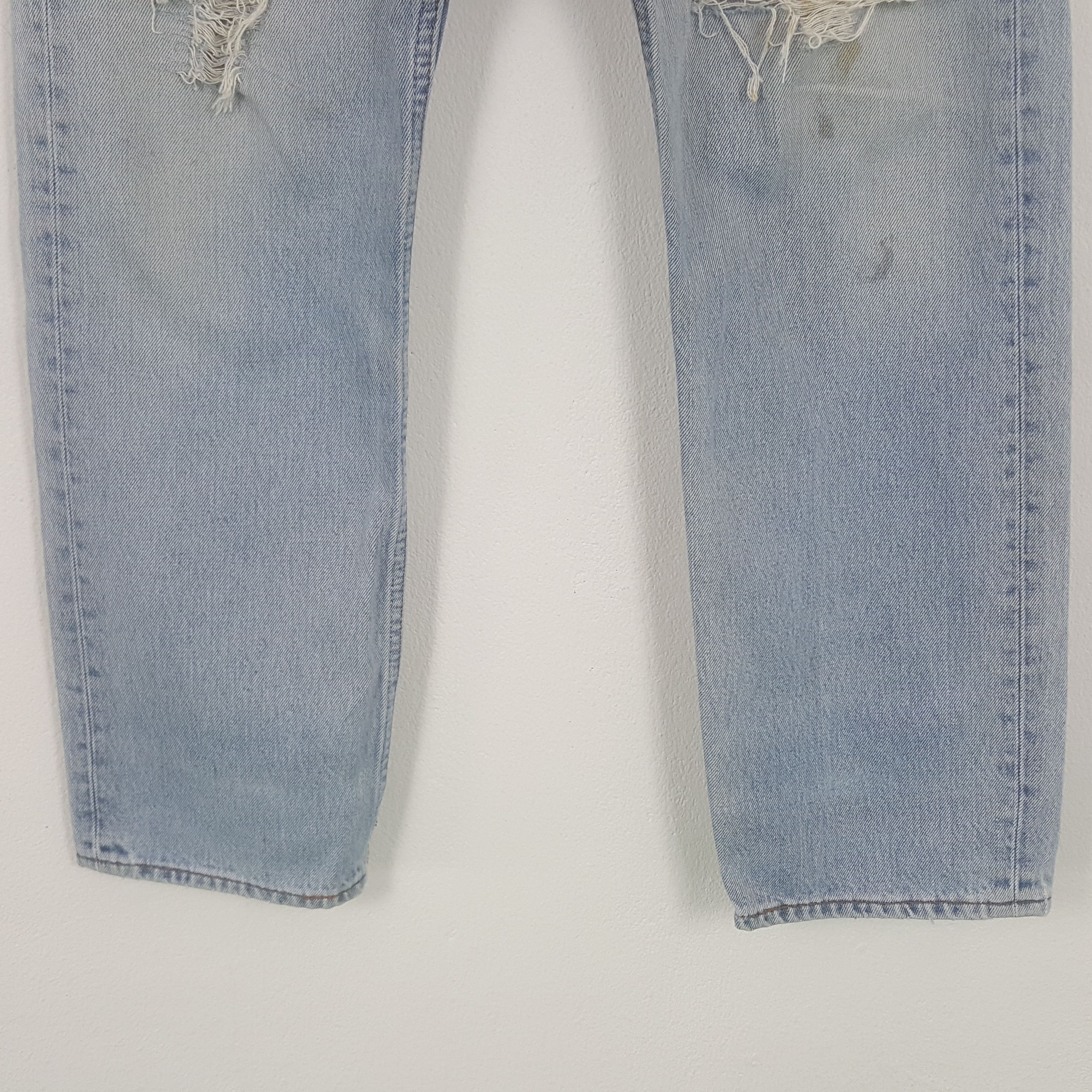 Levi's Vintage Levi's American Distressed Style Denim Jeans Size US 30 / EU 46 - 3 Thumbnail