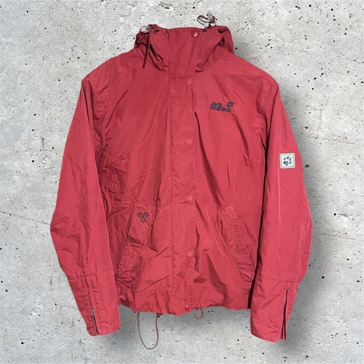 Jack Wolfskins Vintage Jack Wolfskin Urban Vintage Womens Outdoor Red Jacket y2k Grailed