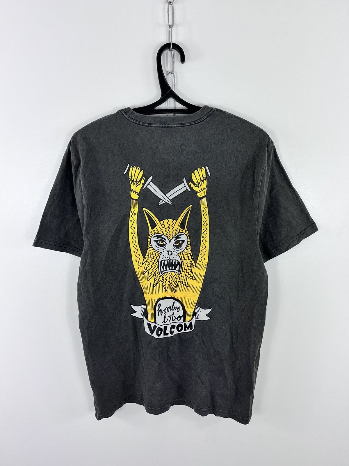 Volcom Volcom Tee Y2K Big Logo Crazy Cat Modern Fit Size M Size US M / EU 48-50 / 2 - 1 Thumbnail