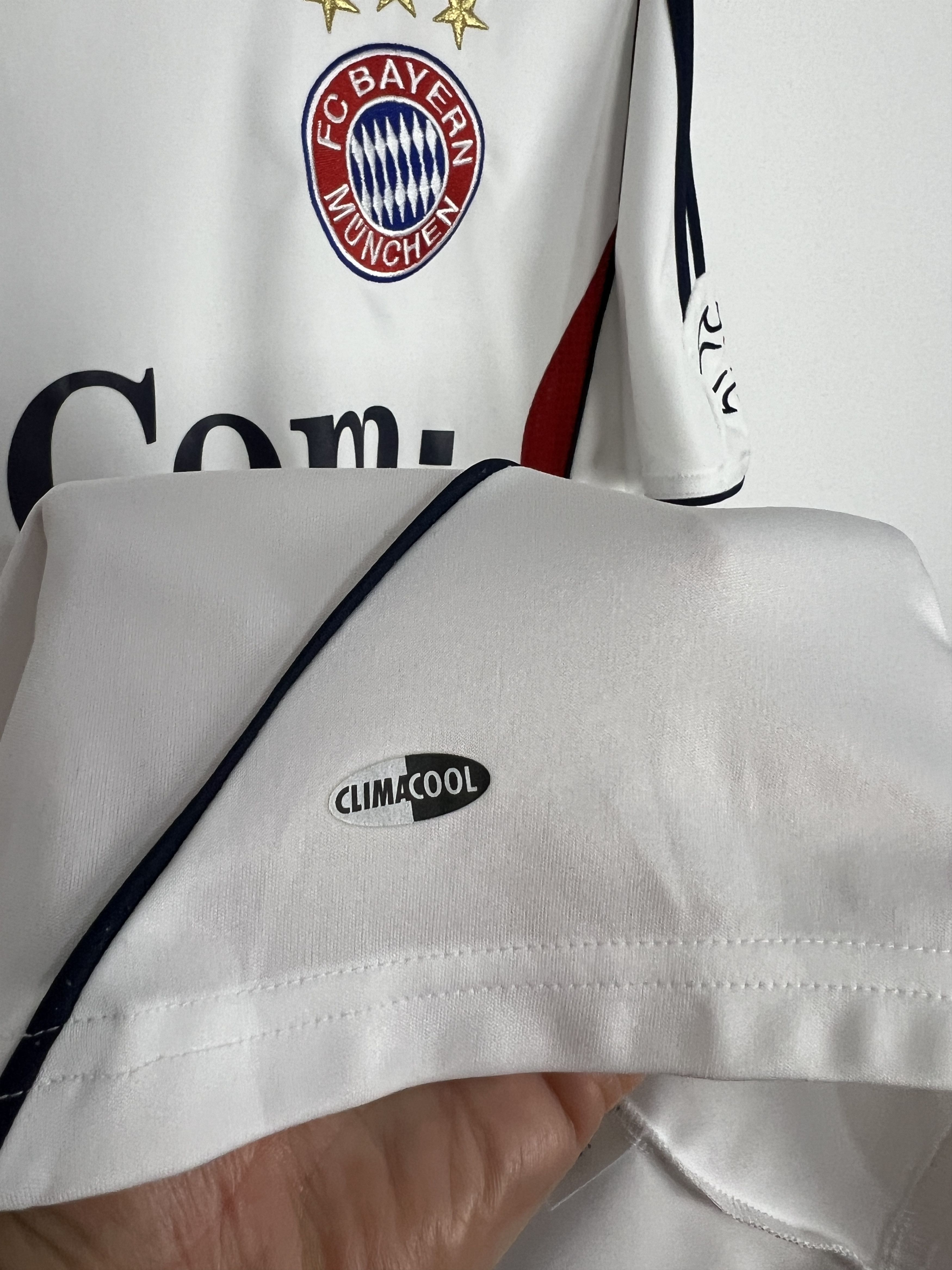 Adidas Bayern Munich Away football shirt 2006 Soccer Jersey Trikot Size US L / EU 52-54 / 3 - 5 Thumbnail