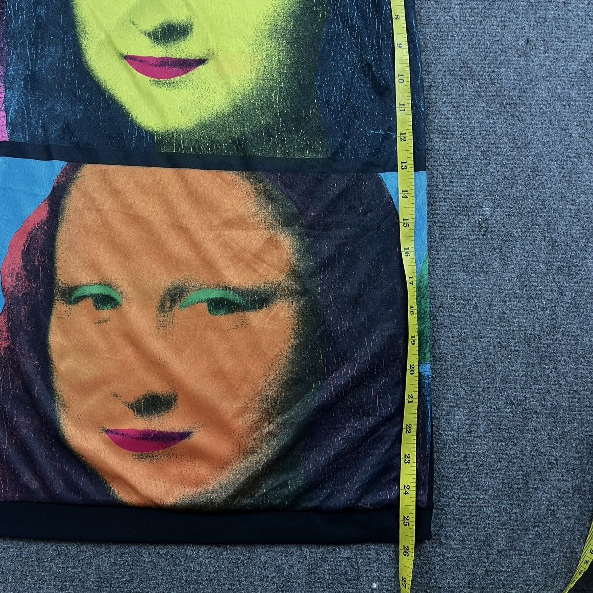Designer × Tripp NYC Vintage 90s Tripp NYC Monalisa Potrait Pop Art Made In Usa Size 24" / US 00 / IT 34 - 9 Thumbnail
