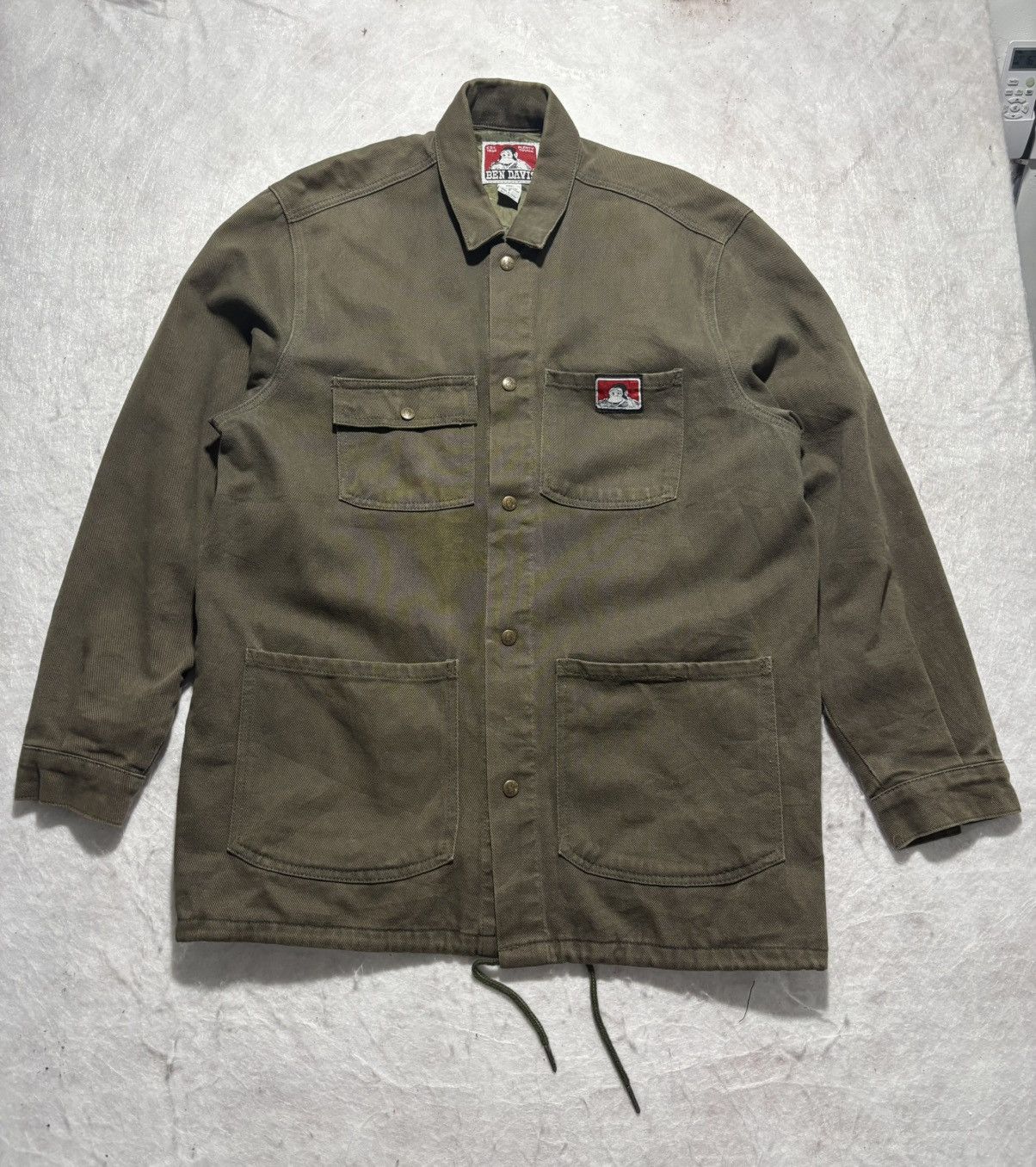 Ben Davis Vintage 90’s Ben Davis Work Chore Jacket Size US L / EU 52-54 / 3 - 1 Thumbnail