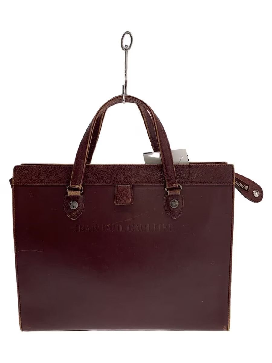 Jean Paul Gaultier Logo Leather Hand Bag Size ONE SIZE - 1 Thumbnail
