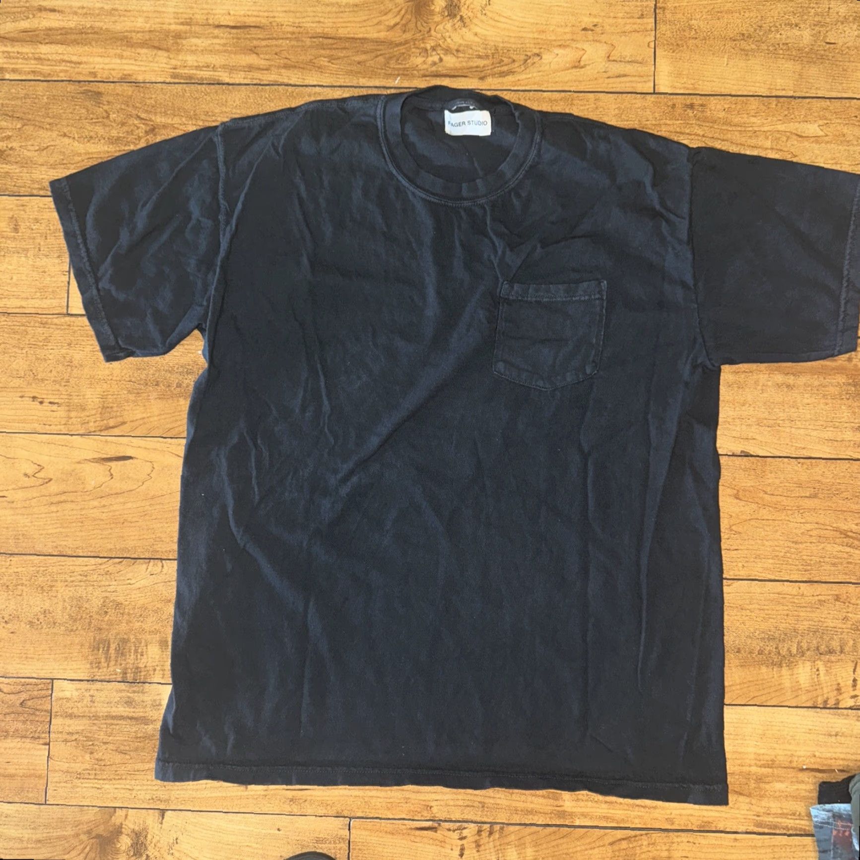Vintage Rager Studio T-Shirt Black Large Build And Destroy Mens Shirt L Size US L / EU 52-54 / 3 - 3 Thumbnail