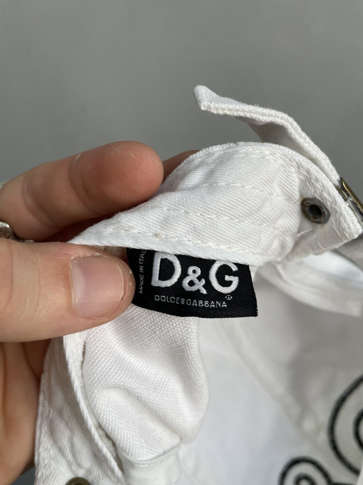 Dolce & Gabbana Rare beret hat cap Dolce gabbana big logo Size ONE SIZE - 11 Thumbnail