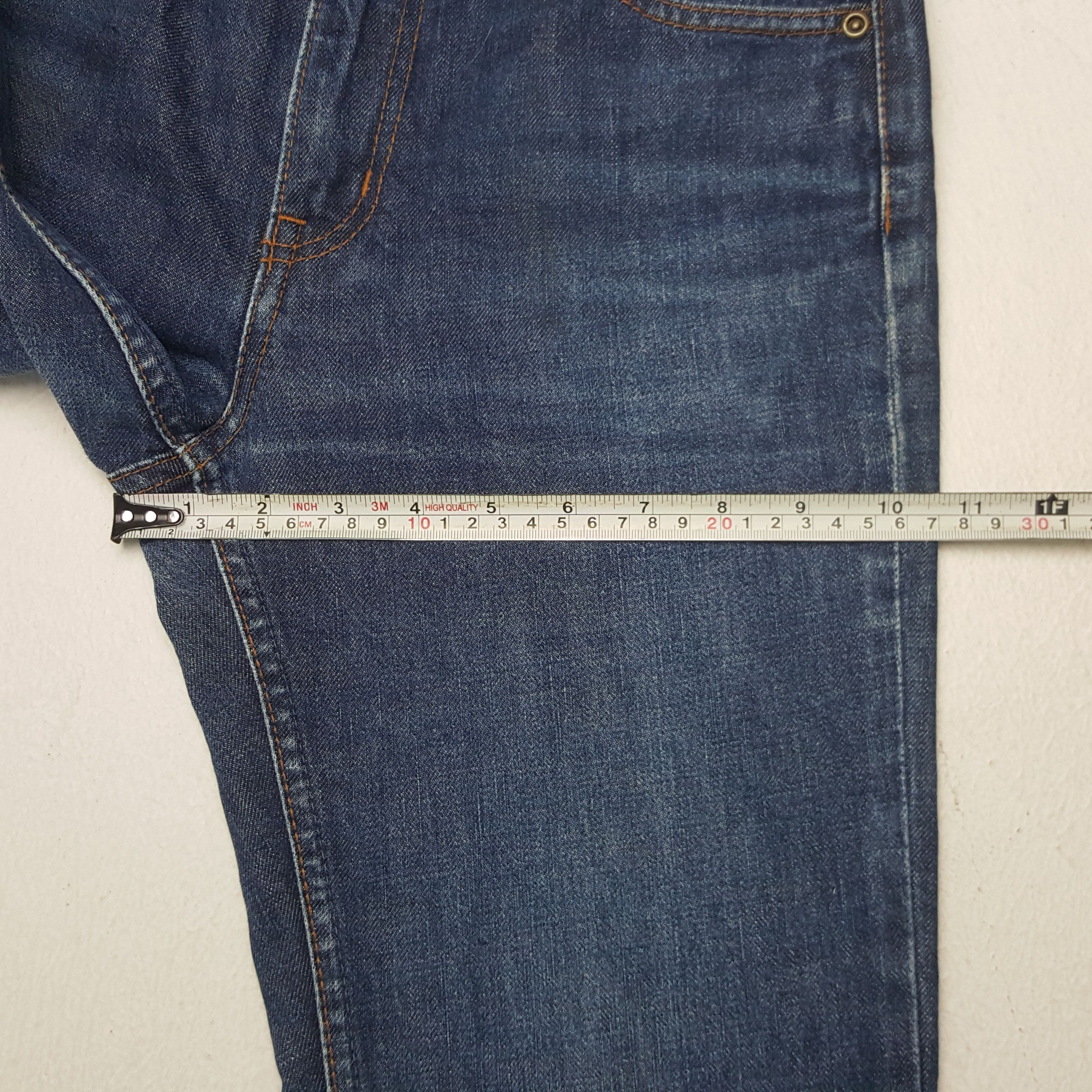 Hysteric Glamour × Japanese Brand × Vintage Vintage Hysteric Glamour Custom Art Denim Jeans Size US 31 - 9 Thumbnail