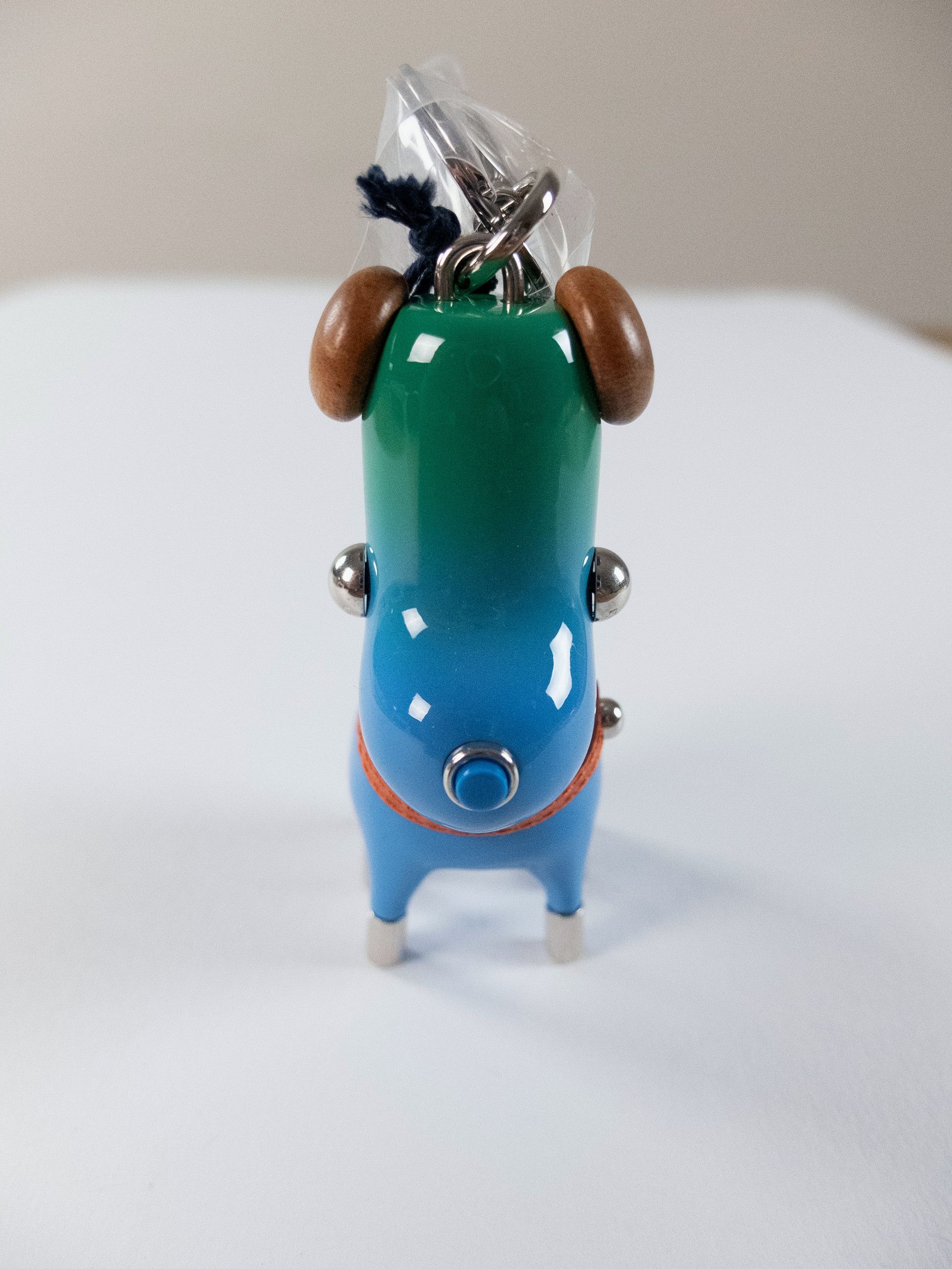 Prada PRADA Pradamalia Socks leather & metal robot keyring charm Size ONE SIZE - 3 Thumbnail