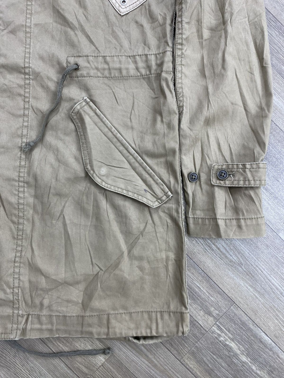 Issey Miyake 🇯🇵Vintage Issey Miyake Tete Homme Military Trench Coat Jacket Size US M / EU 48-50 / 2 - 8 Thumbnail