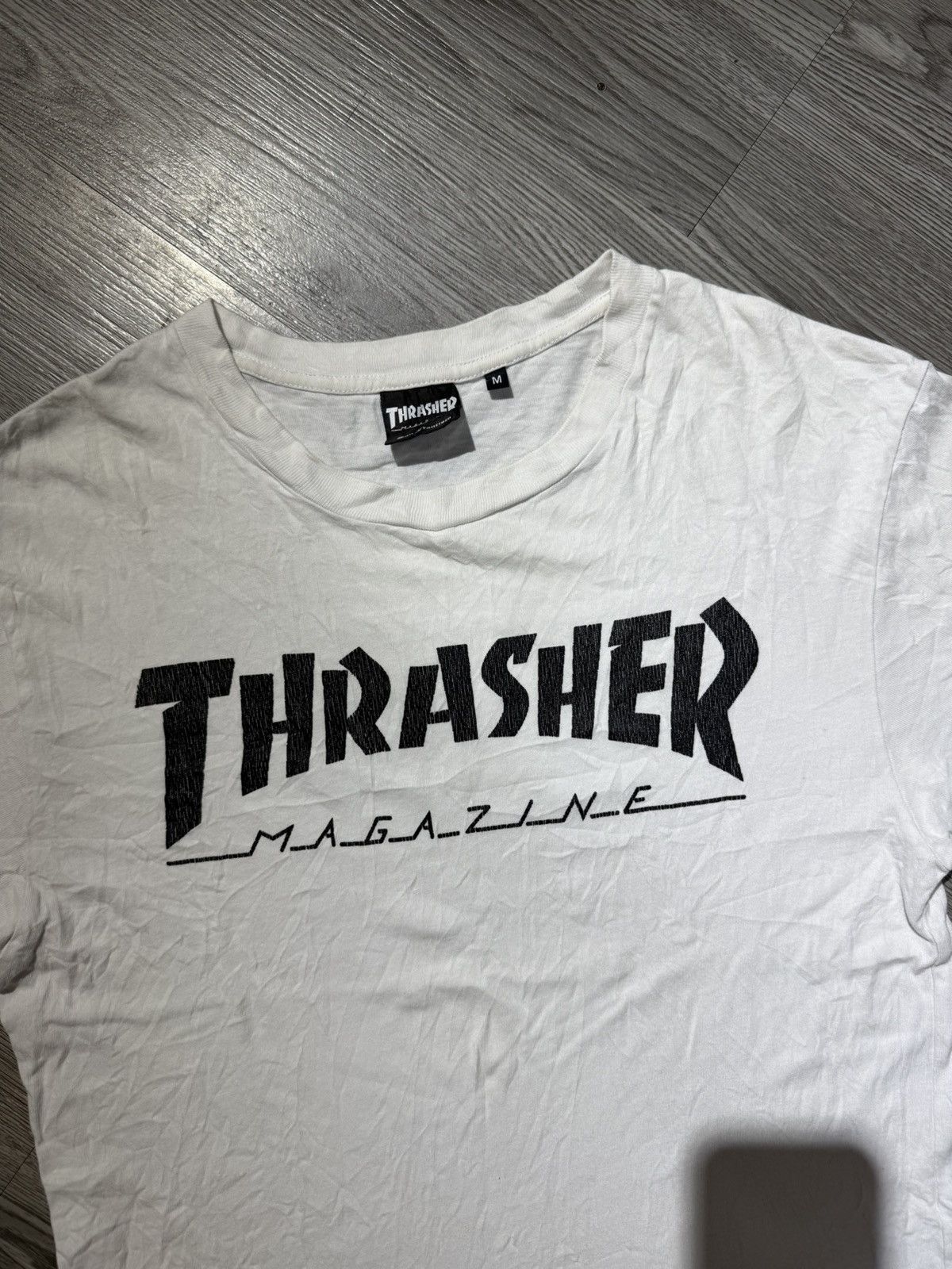Thrasher × Vintage 90’s THRASHER MAGAZINE RARE CENTRAL LOGO Y2K RETRO TSHIRT Size US M / EU 48-50 / 2 - 3 Thumbnail