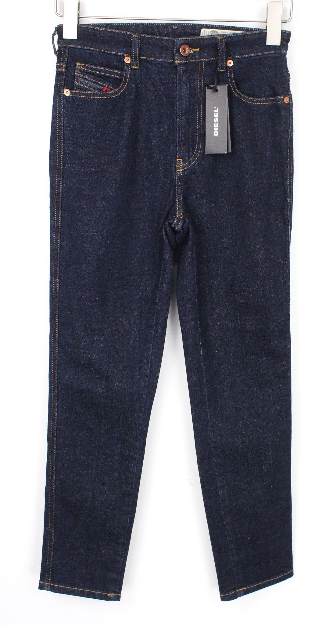 Diesel BABHILA-HIGH 069CF W25/L30 Blue Stretch Jeans 71936 Size 25" / US 0 / IT 36 - 2 Thumbnail